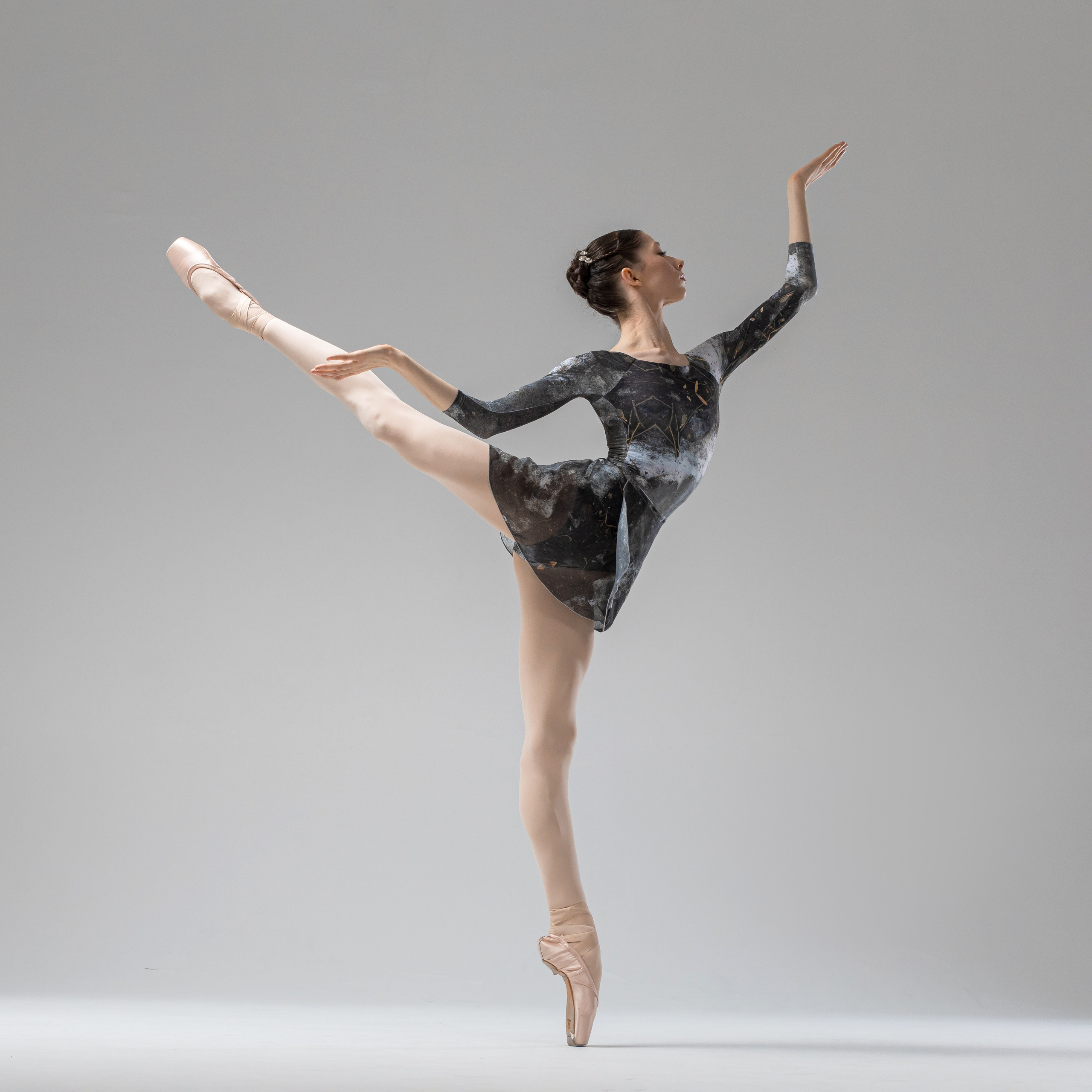 Балетная съёмка на белой циклораме и фонах. Балетный фотограф Алина Ханько — Душа Балета