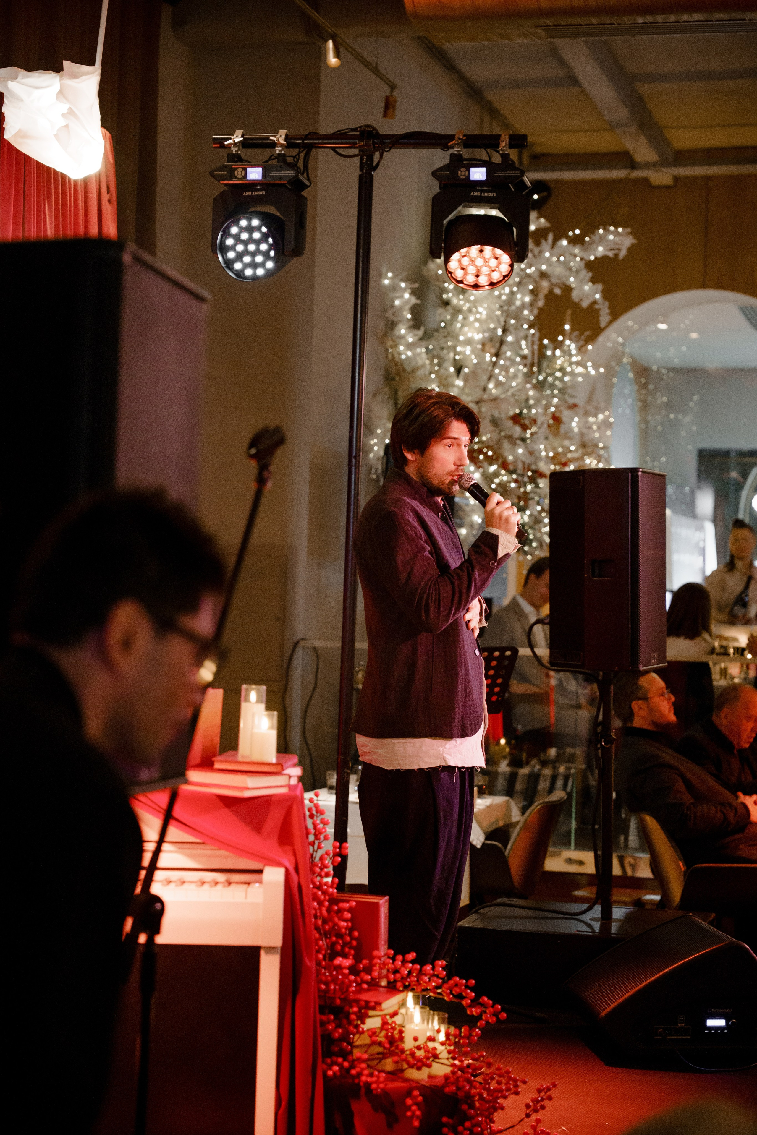 Литературный вечер «Libra». Репортажный фотограф в Москве Саша Дружинина