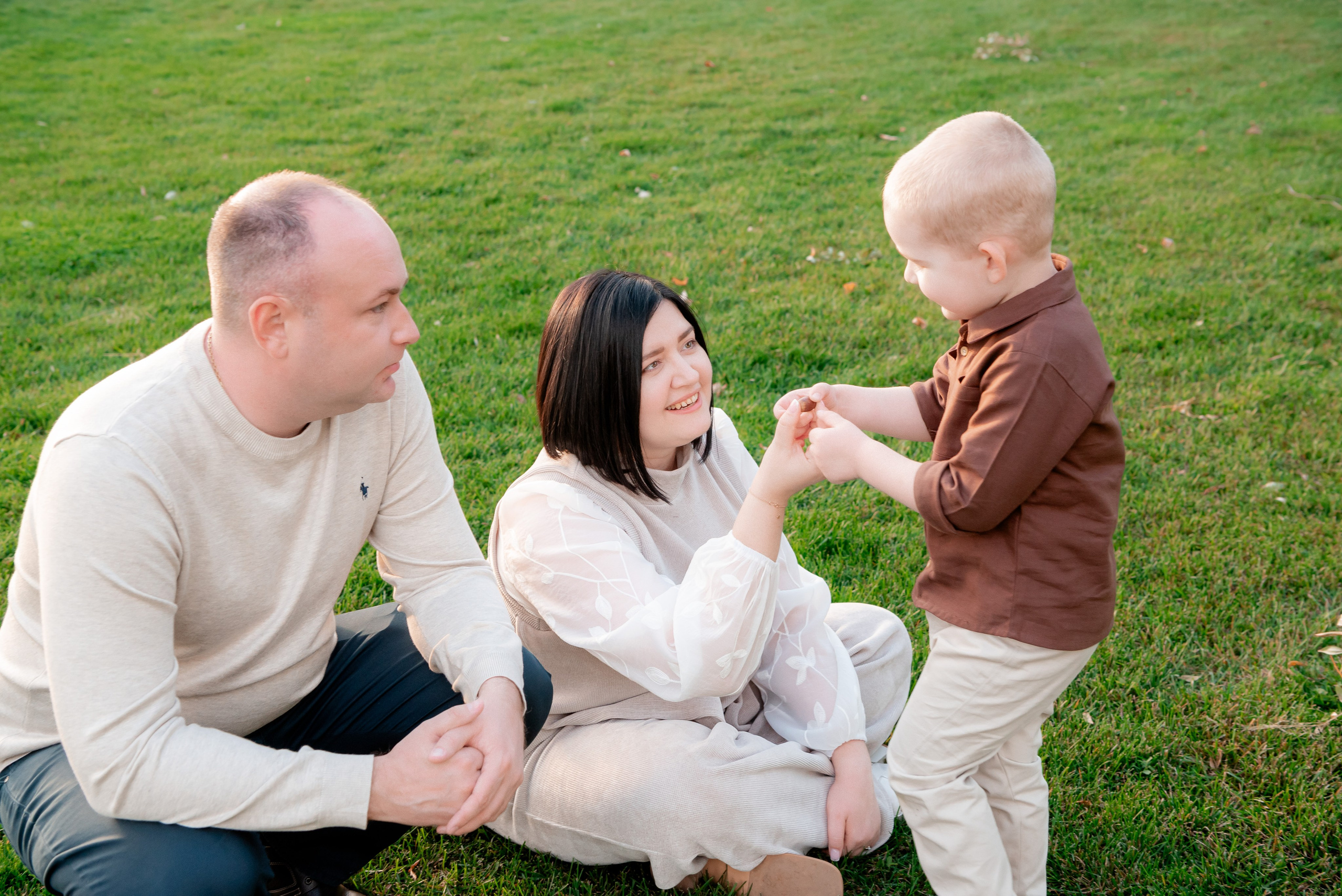 Семья в ЦПКиО. Фотограф в Волгограде и Волжском Александр Горбань