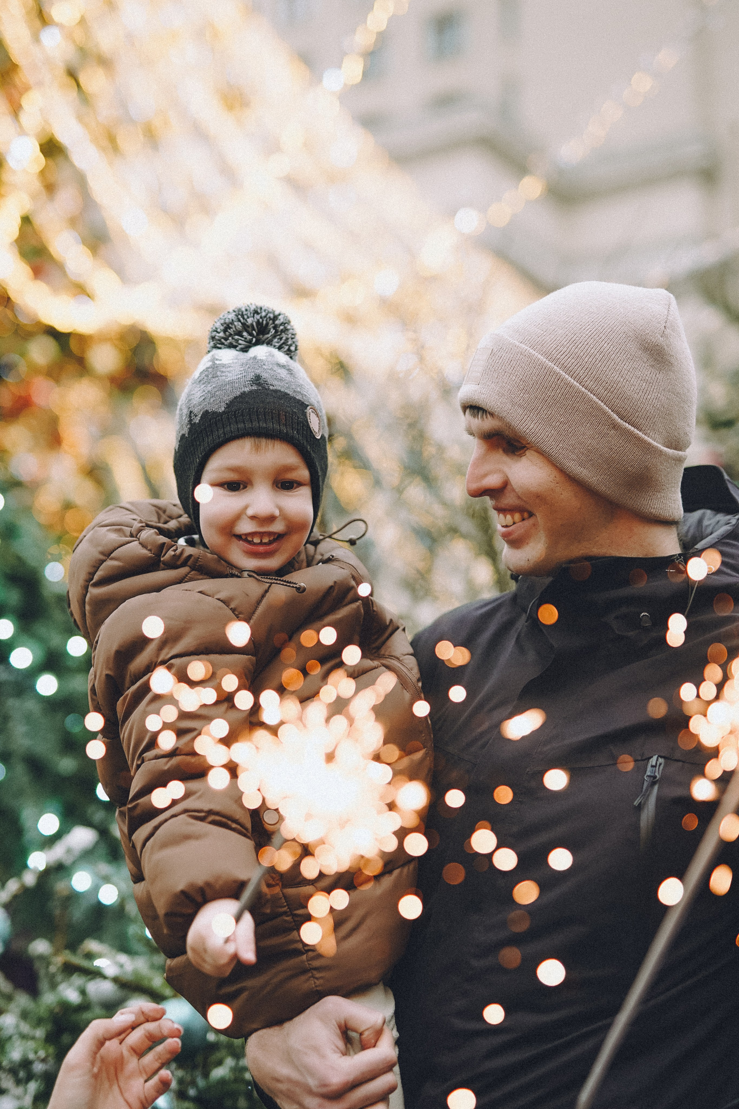 Прогулка по новогодней Москве для Юли, Жени и Вани. Фотограф Наталья Колганова