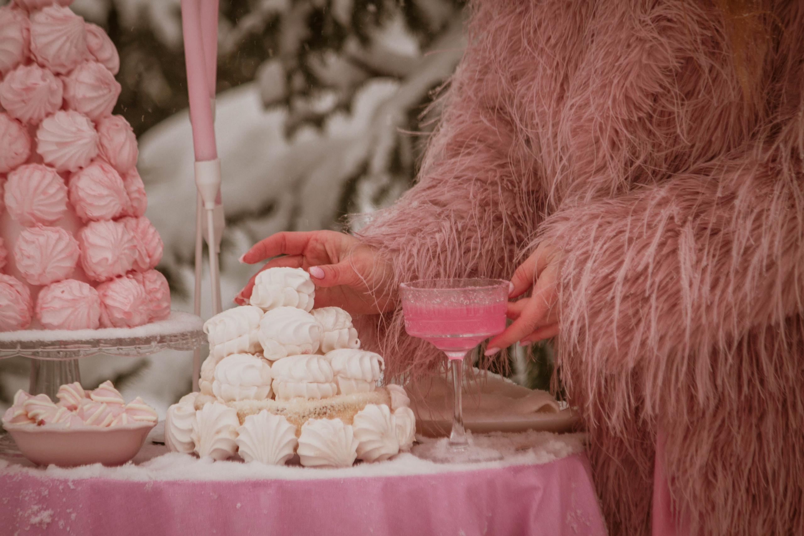Сладости и снег. Создадим шедевр? Виталина и её фотоискусство