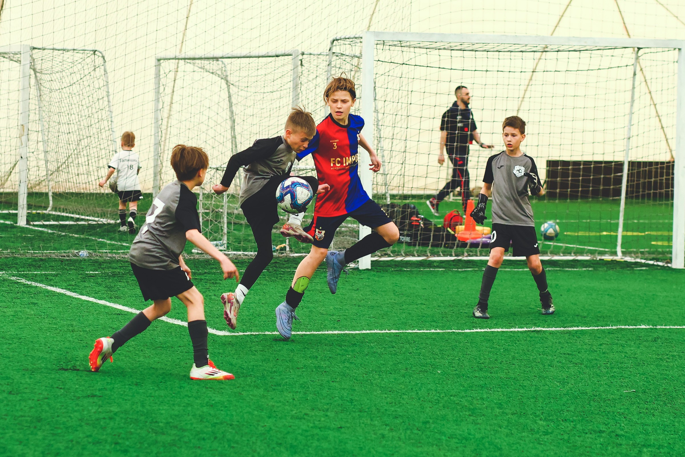 Детский футбол. Репортажный и портретный фотограф в Санкт-Петербурге Пчелинов Александр