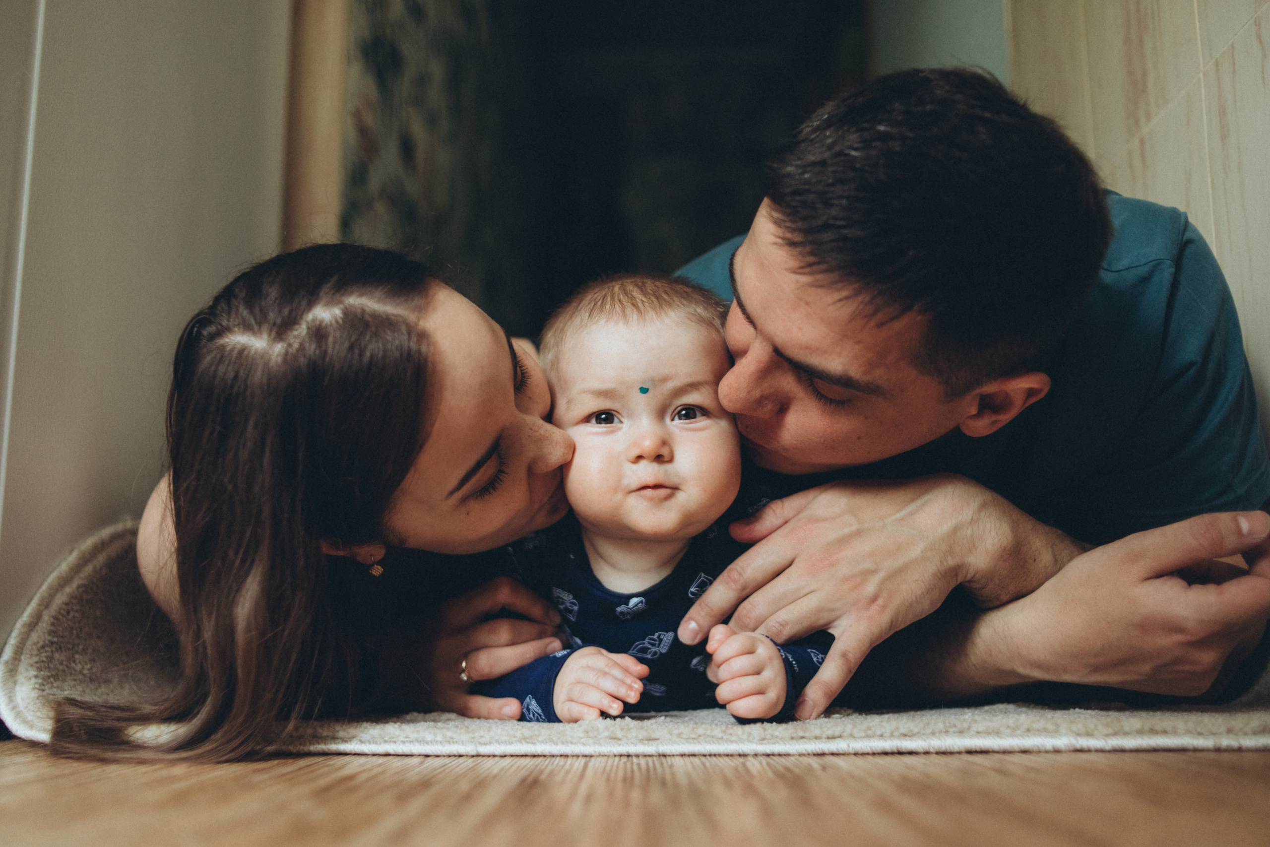 Алексей, Лилия, Илья. Семейный фотограф новорожденных УФА Гульнара Зиновьева