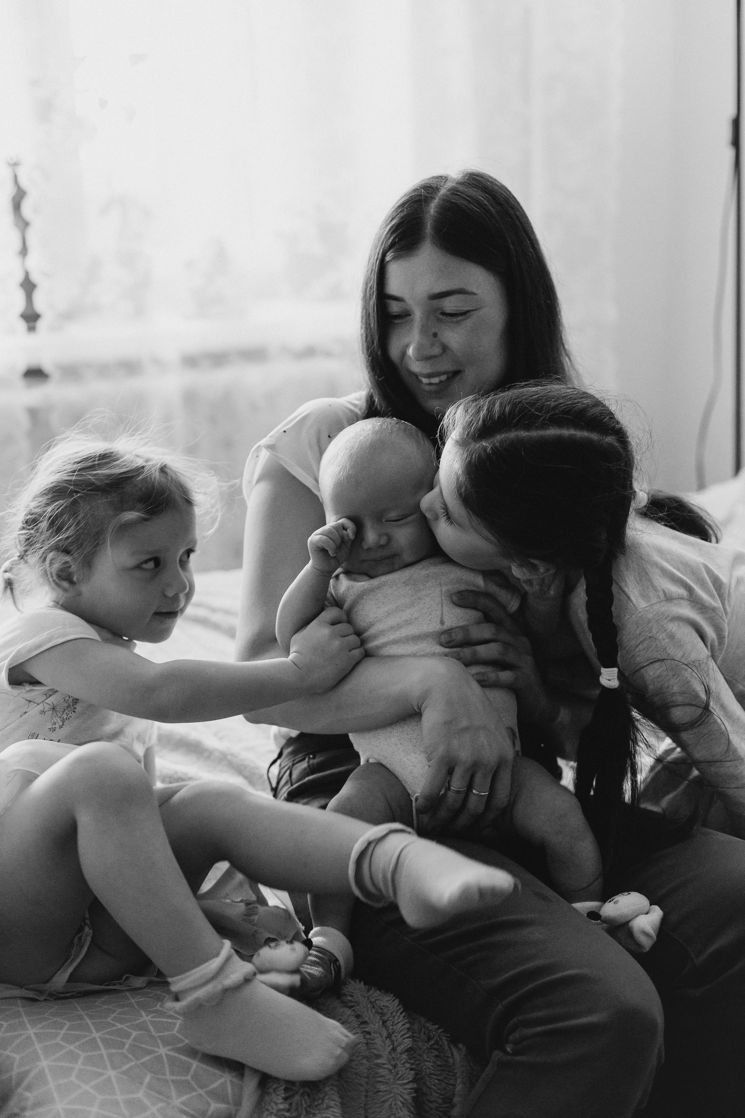 Виктор, Диана, Василиса, Виталина, Витя. Семейный фотограф новорожденных УФА Гульнара Зиновьева