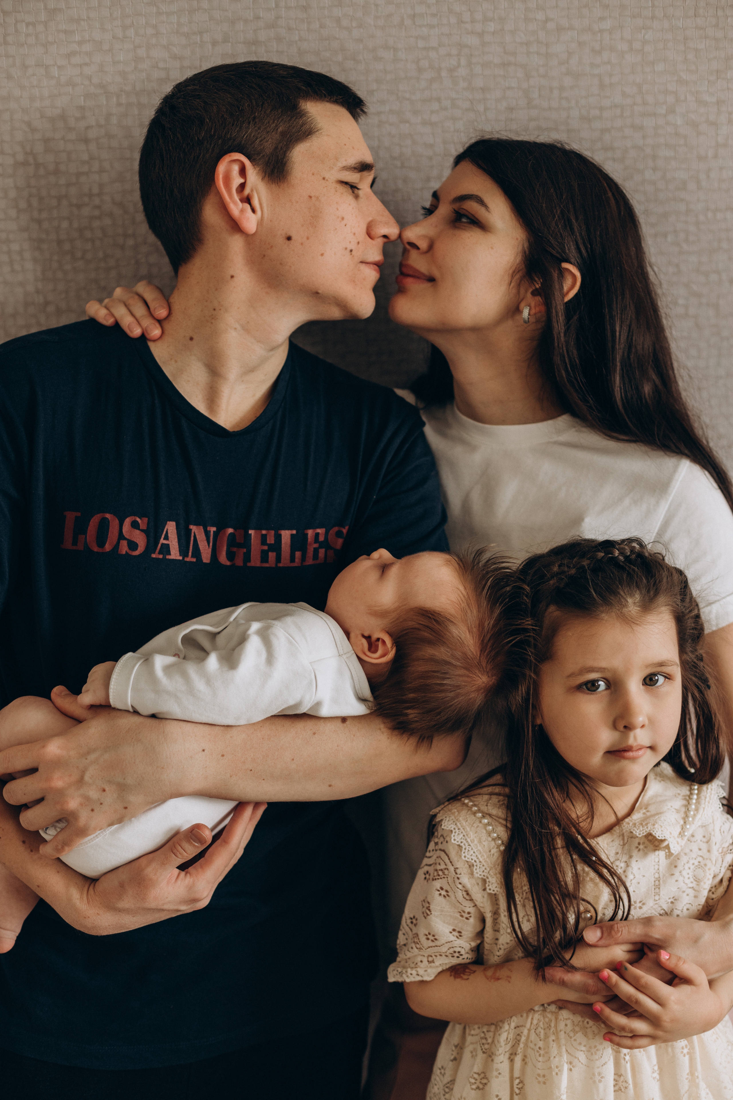 Раиль, Рада, Иделия, Эмилия. Семейный фотограф новорожденных УФА Гульнара Зиновьева