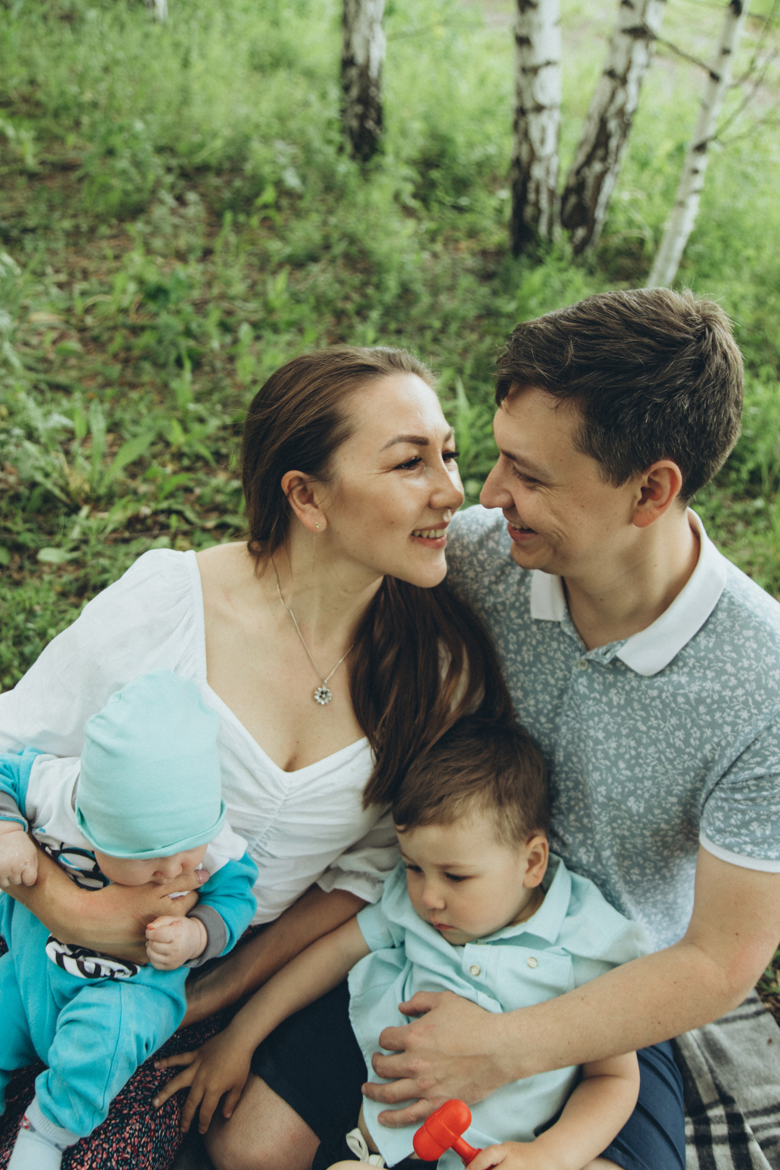 Айдар, Элина, Дамир, Данис. Семейный фотограф новорожденных УФА Гульнара Зиновьева