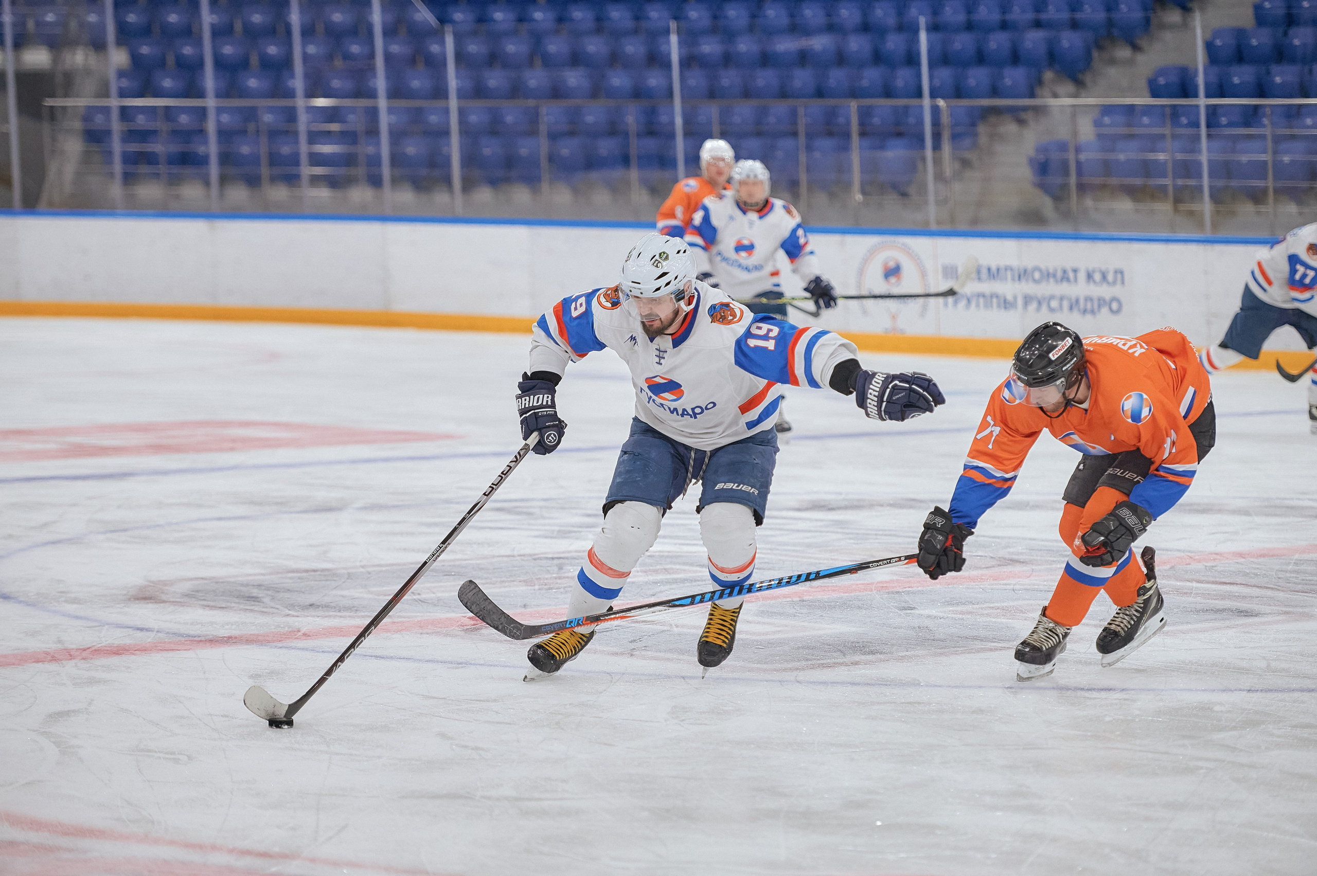 Портфолио репортажной фотосъёмки: Кристалл арена — Хоккей — РусГидро. Фотограф Яковлев Роман — Красноярск