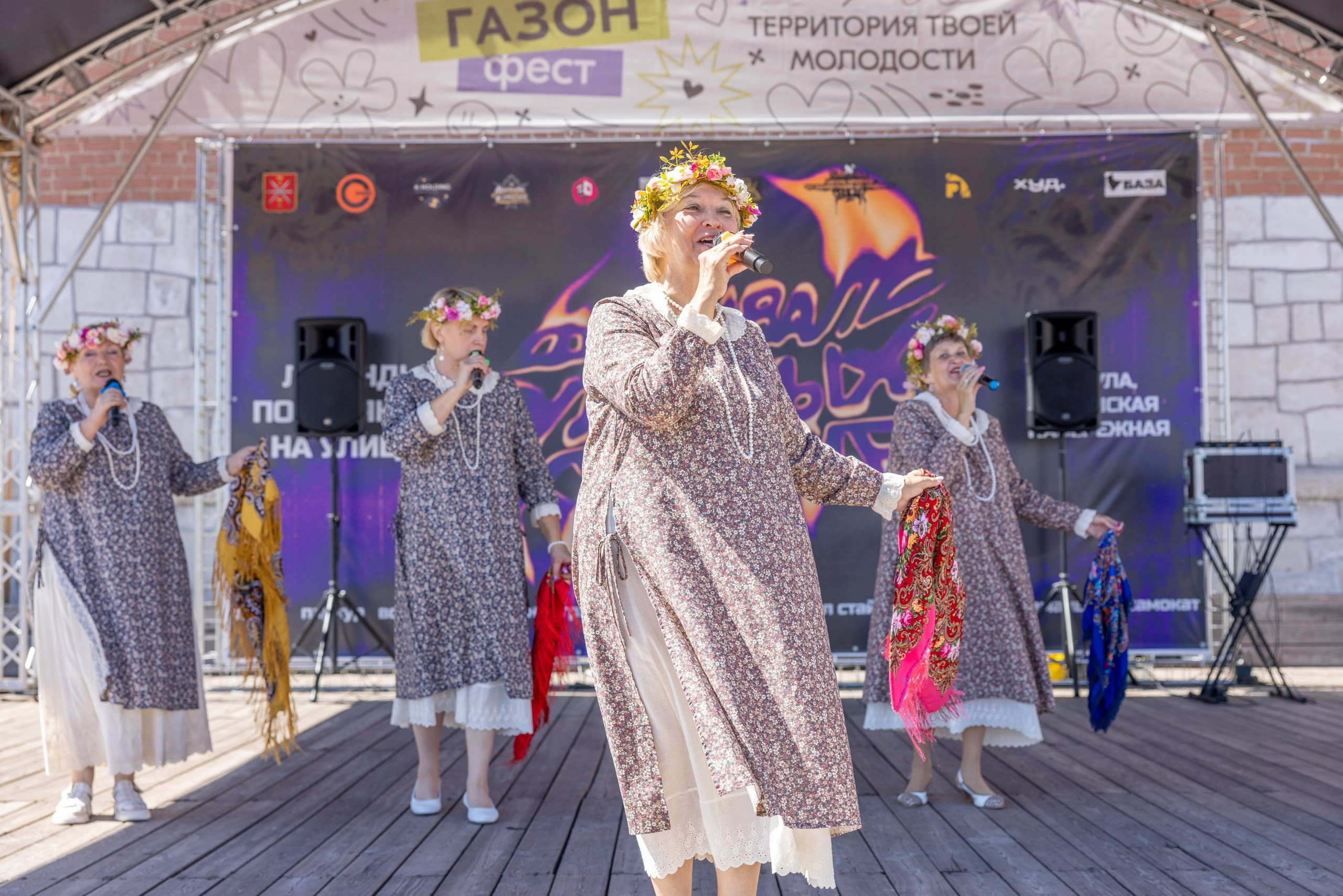 Фестиваль «Ромашковый хоровод». Северная ходьба. Фотограф в Туле Крупский АнДРей. Фотостудия «КАДР71» в Туле