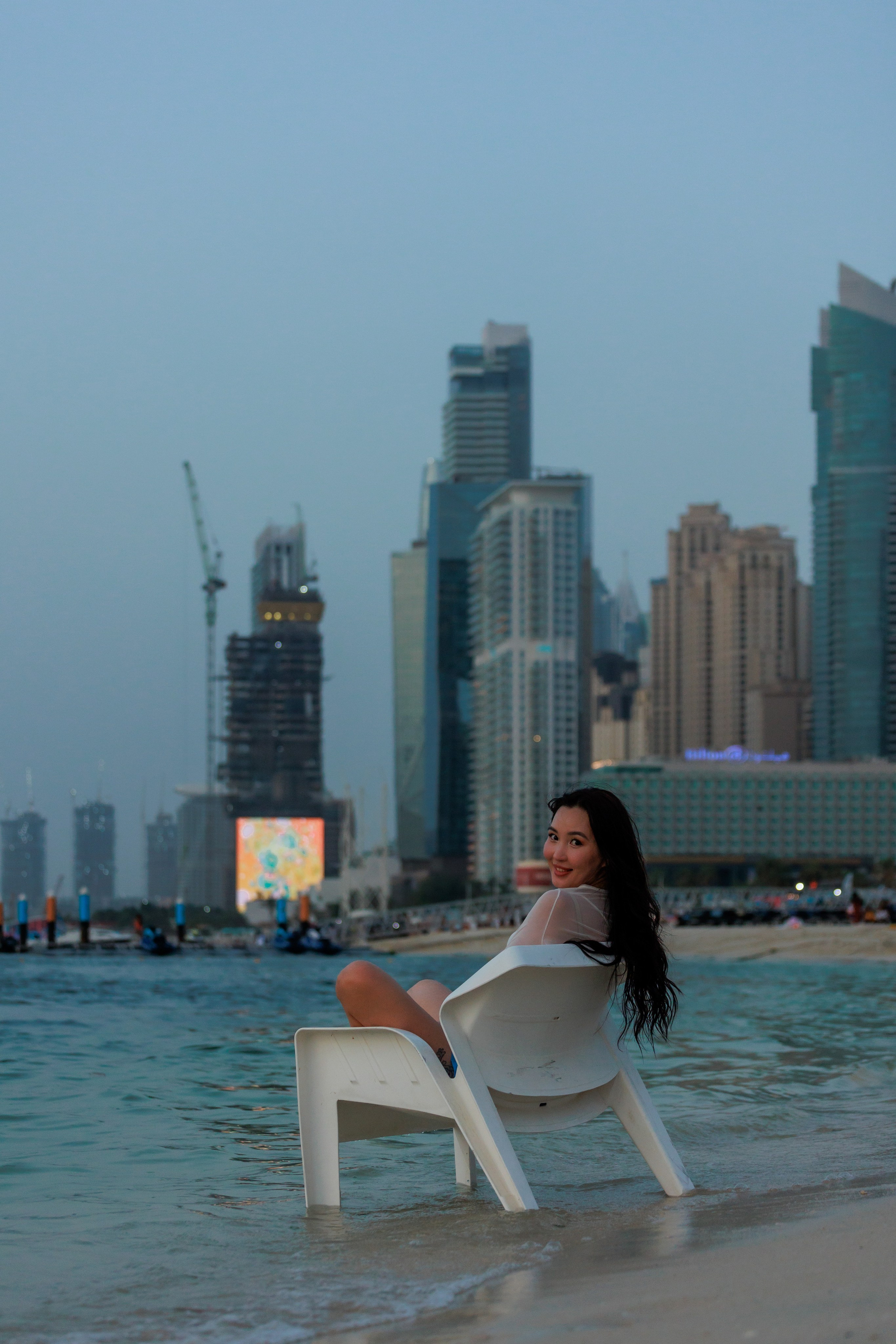 Dubai Marina Beach. Photographer in Saint-Petersburg and Moscow Max Spector