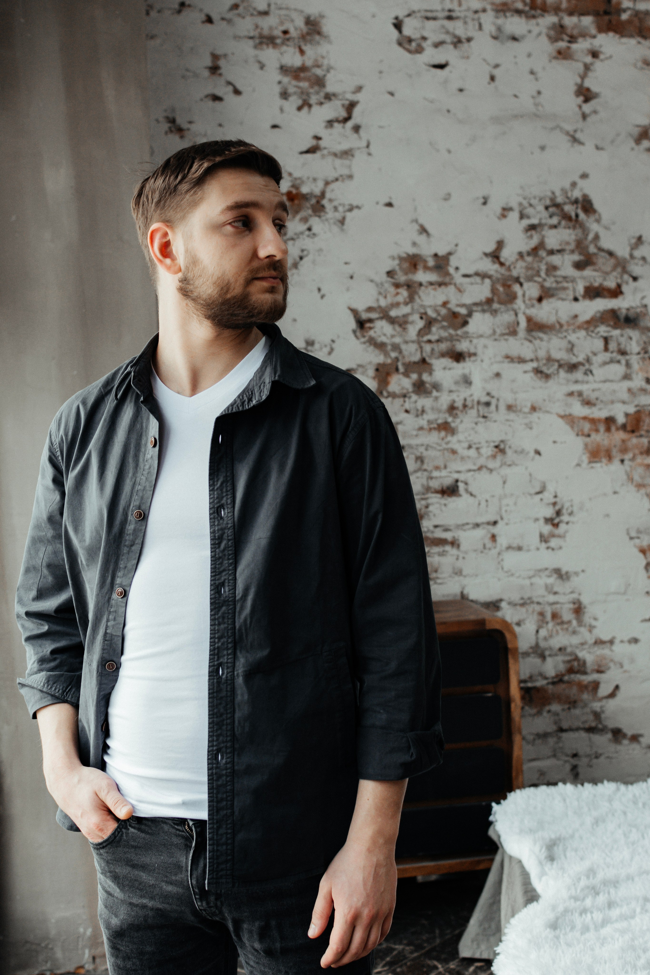 Нежности в студии (Никита, Вера). Портретный и репортажный Фотограф в Москве Александра Комарницкая