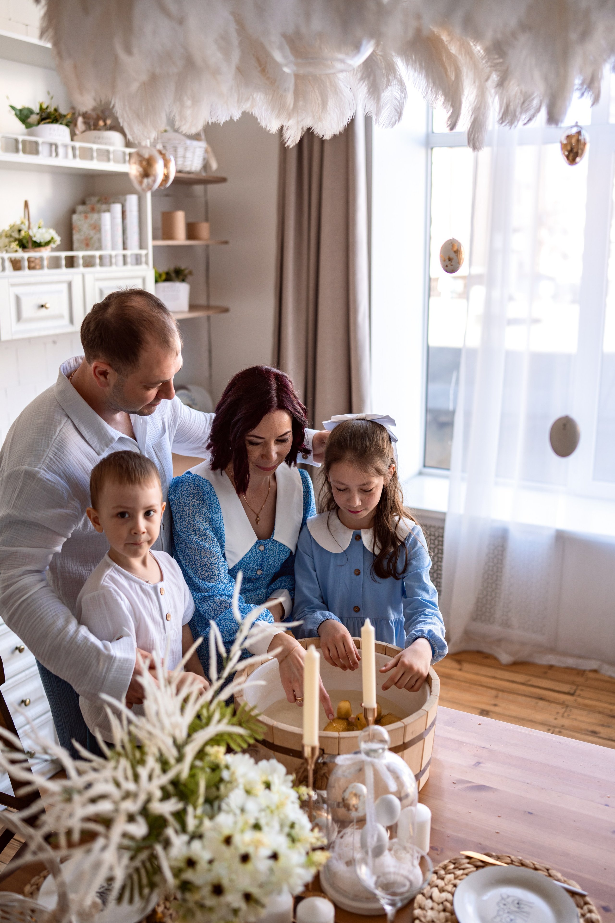 Пасхальная история семьи Натальи. Семейный и портретный фотограф в Санкт-Петербурге Татьяна Гримоть