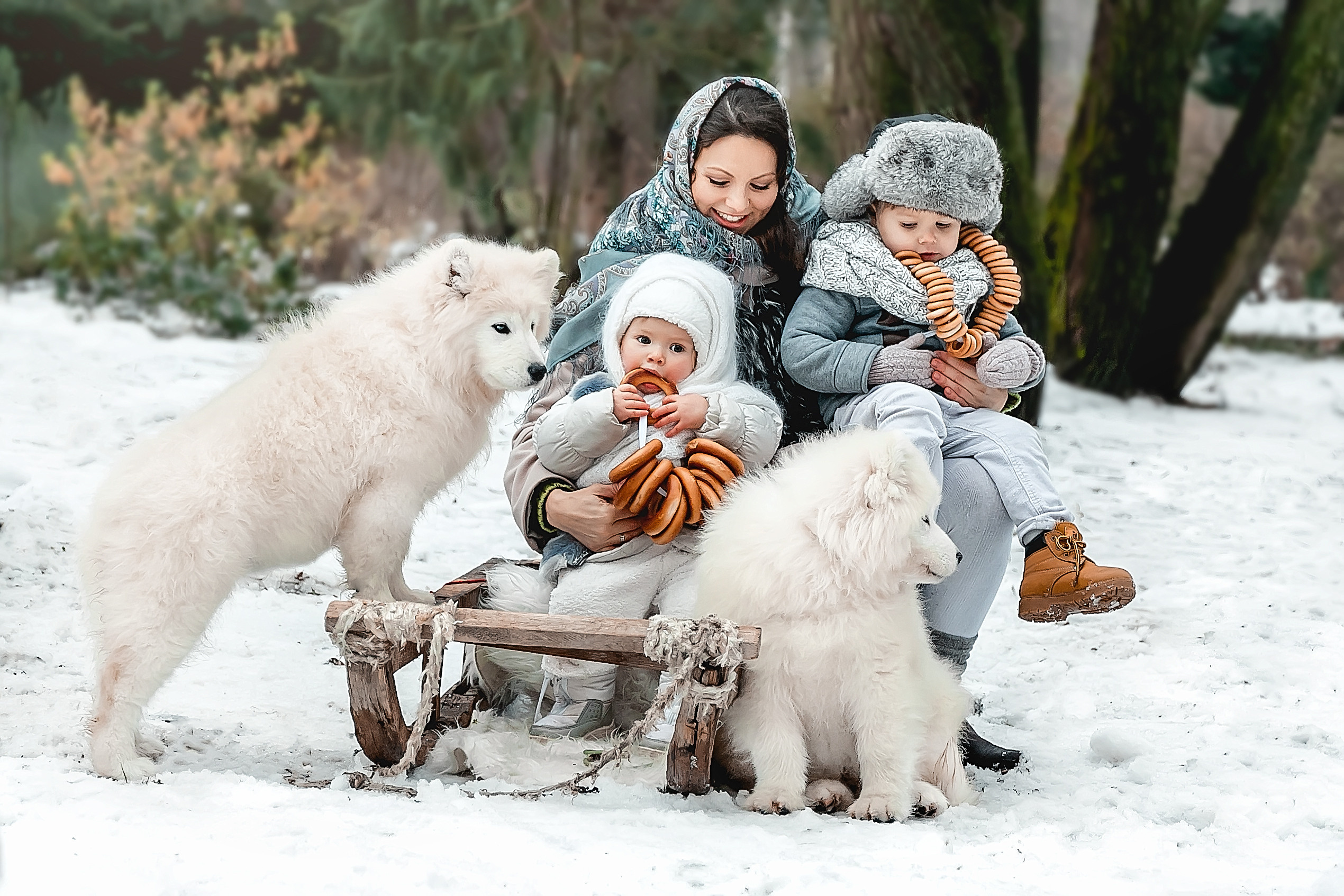 Новогодние и зимние фотосессии. Свадебный и семейный фотограф в Туле и Москве Полукарова Юлия
