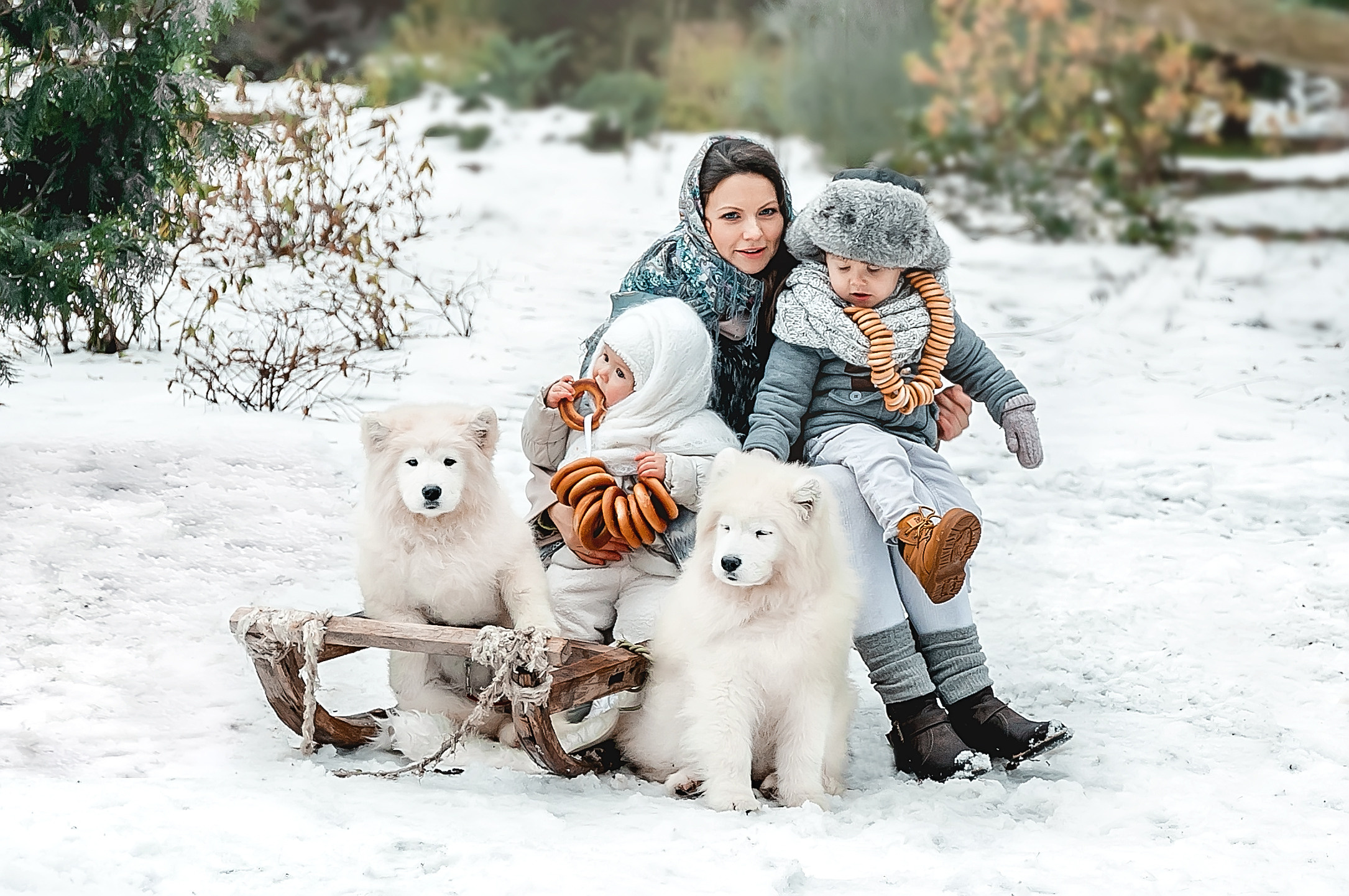 Новогодние и зимние фотосессии. Свадебный и семейный фотограф в Туле и Москве Полукарова Юлия
