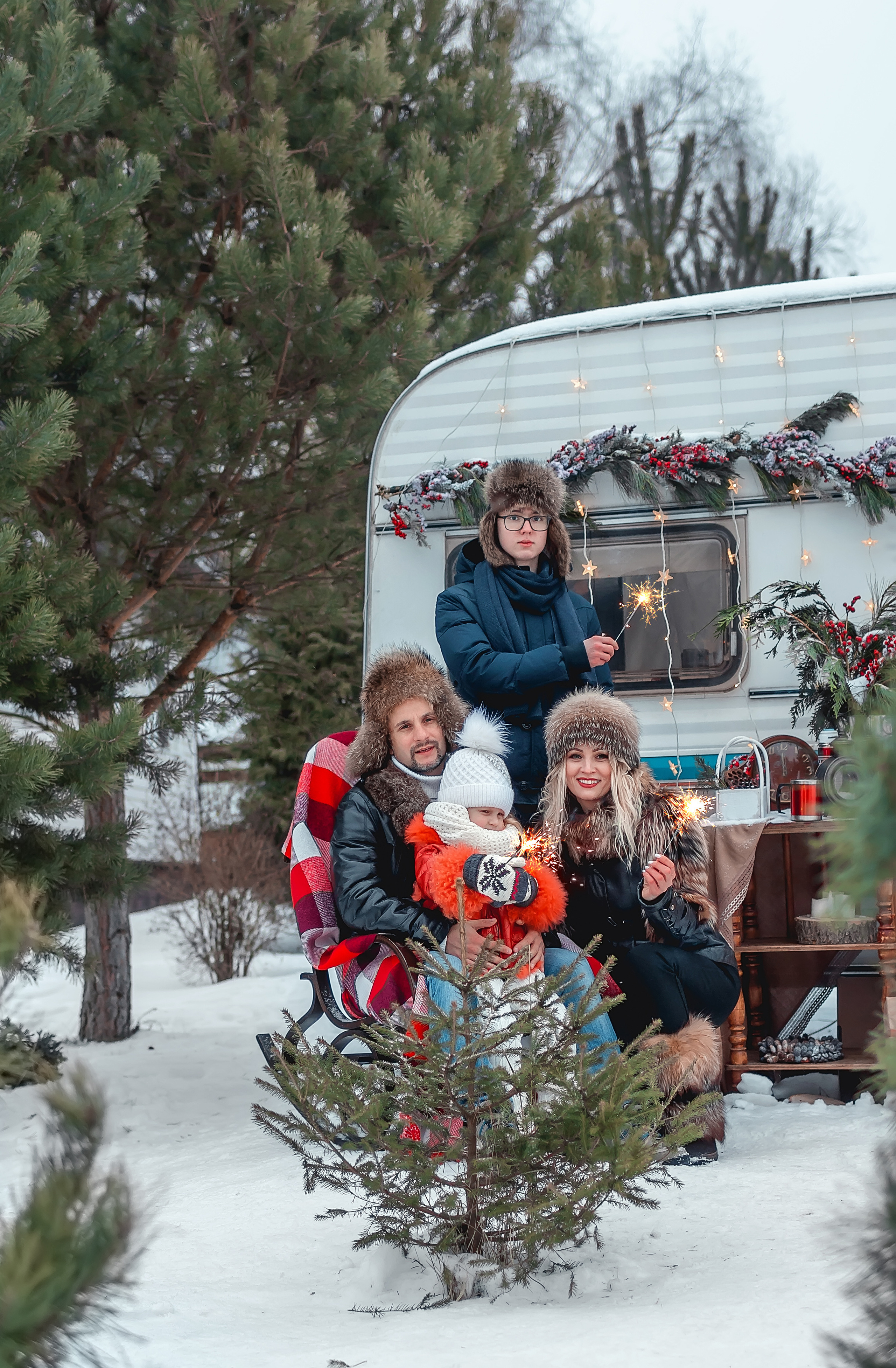 Новогодние и зимние фотосессии. Свадебный и семейный фотограф в Туле и Москве Полукарова Юлия
