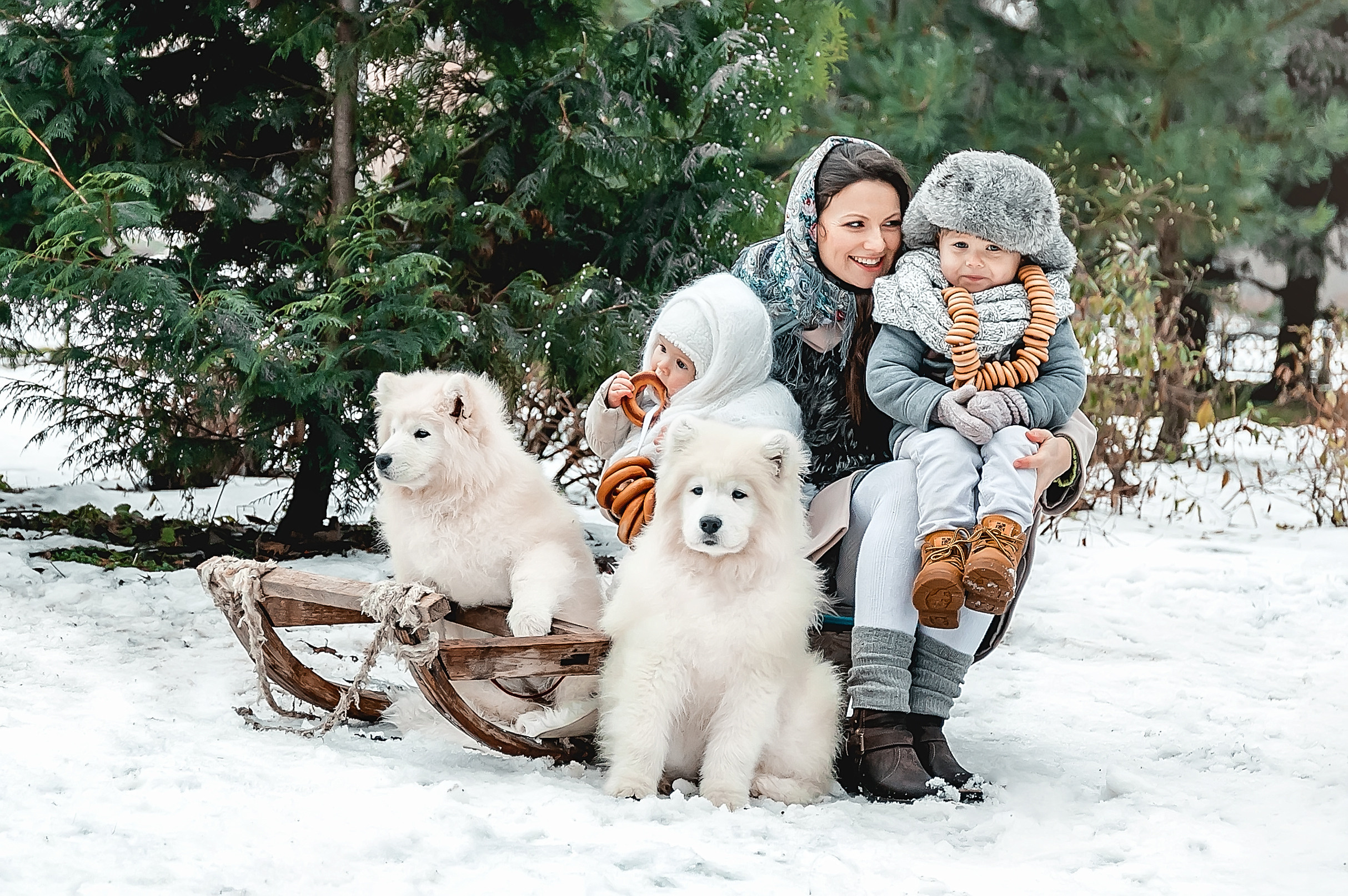 Новогодние и зимние фотосессии. Свадебный и семейный фотограф в Туле и Москве Полукарова Юлия