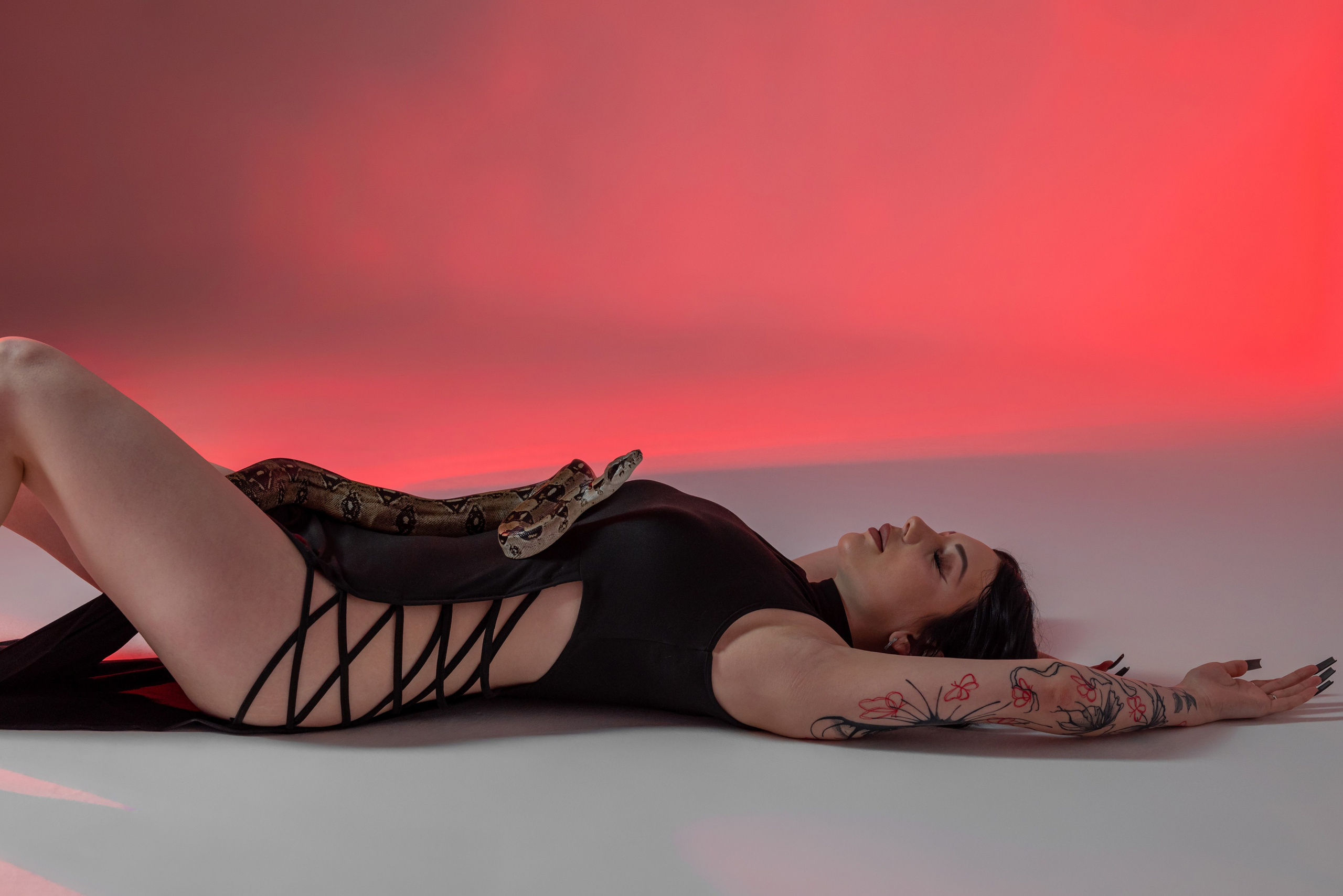 Фотопроект со змеёй 2025 г. Фотограф в городе Салават