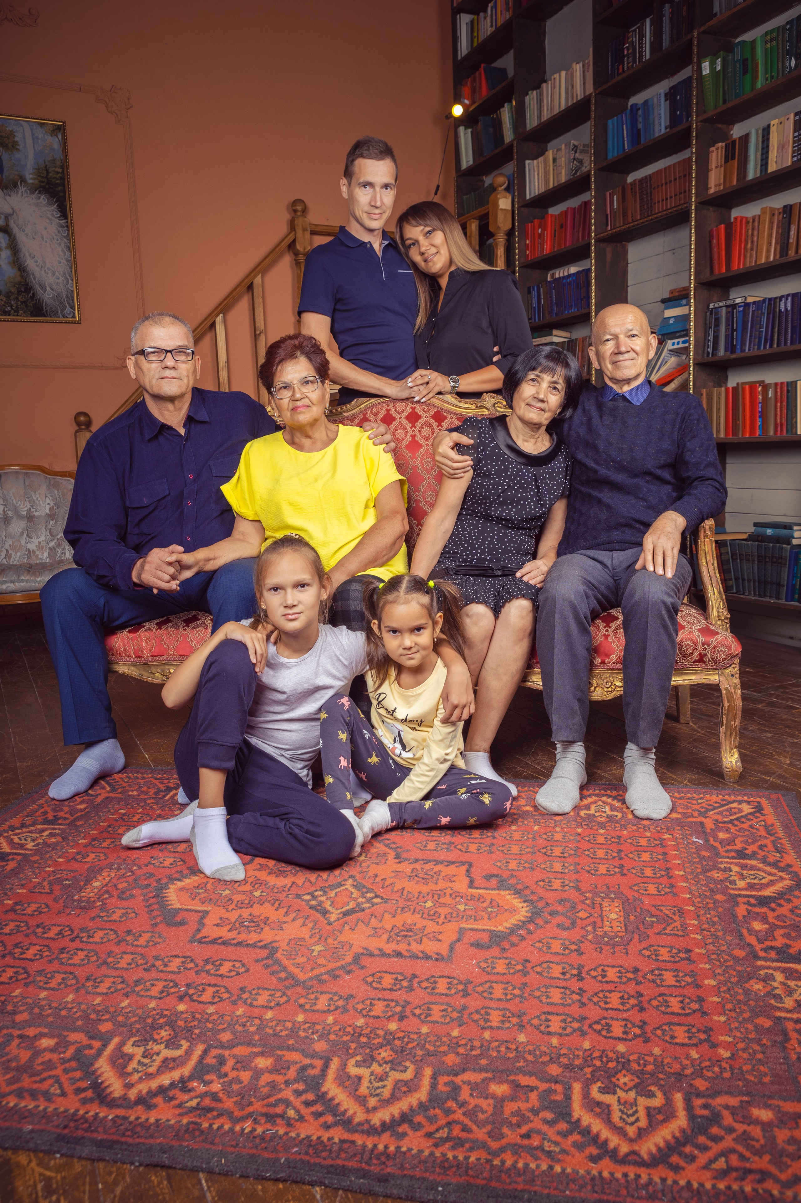 Фотосессия для большой семьи. Фотограф в Казани Кристина Цыганова