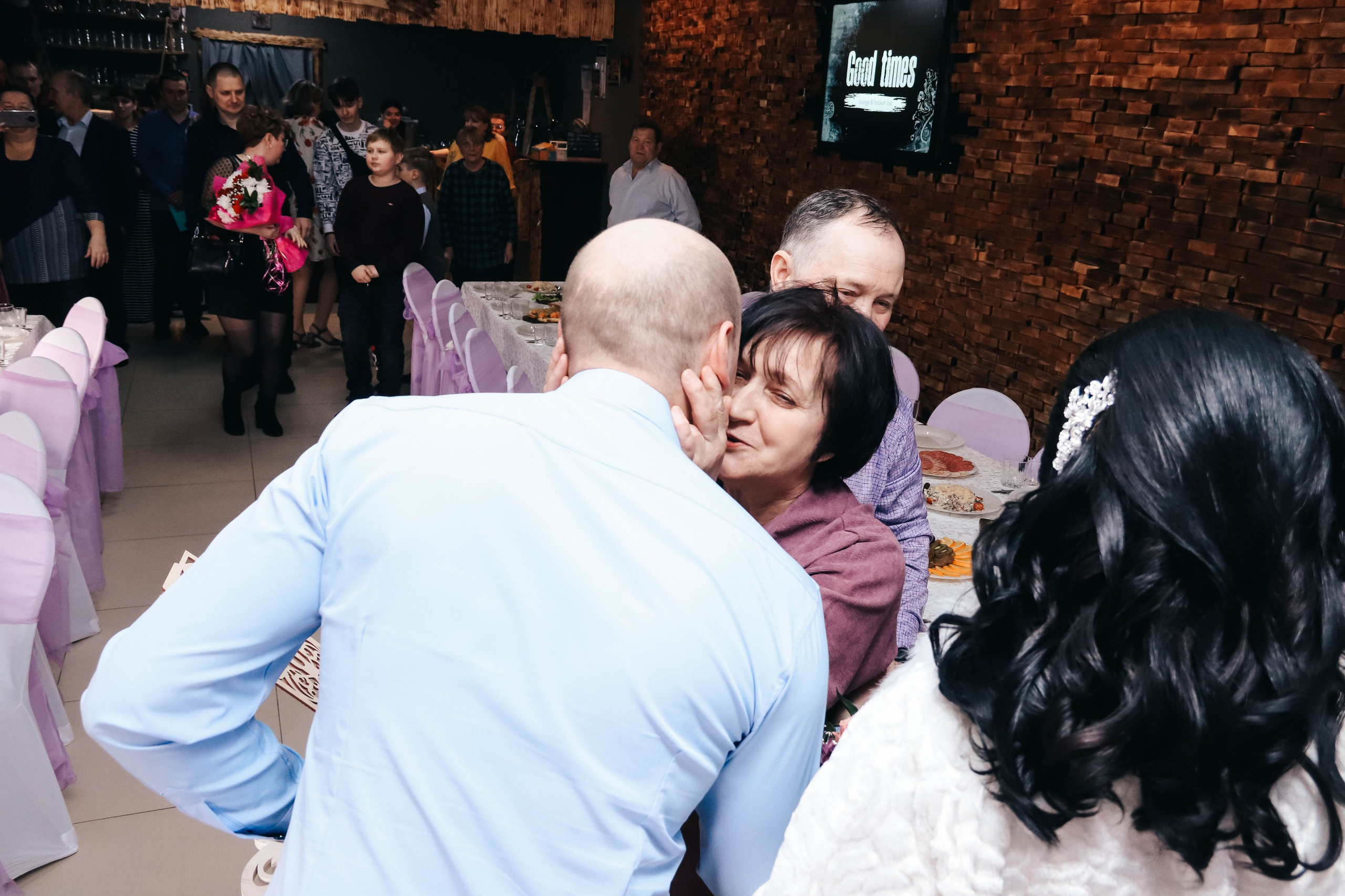 Свадебный банкет. Фотограф Дарья Маташкова