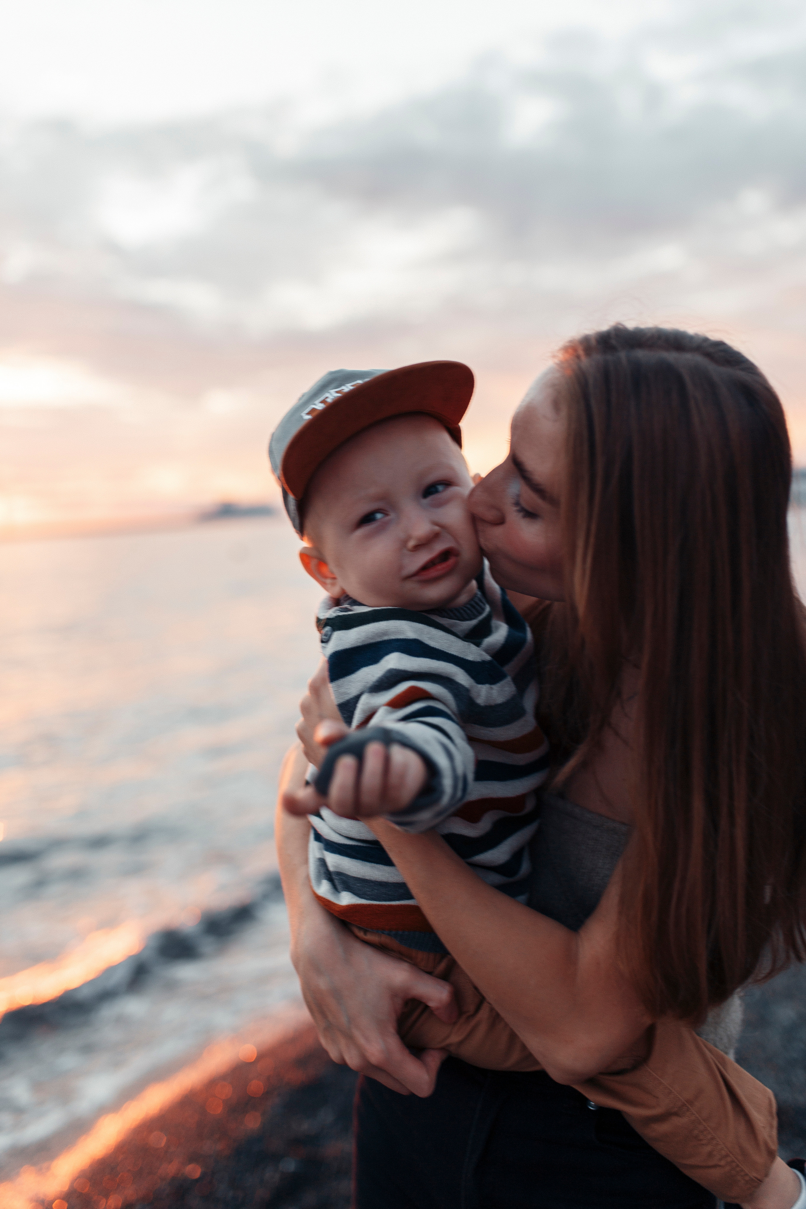 Закат на море. Семейный фотограф в Москве. Дарья Долгих