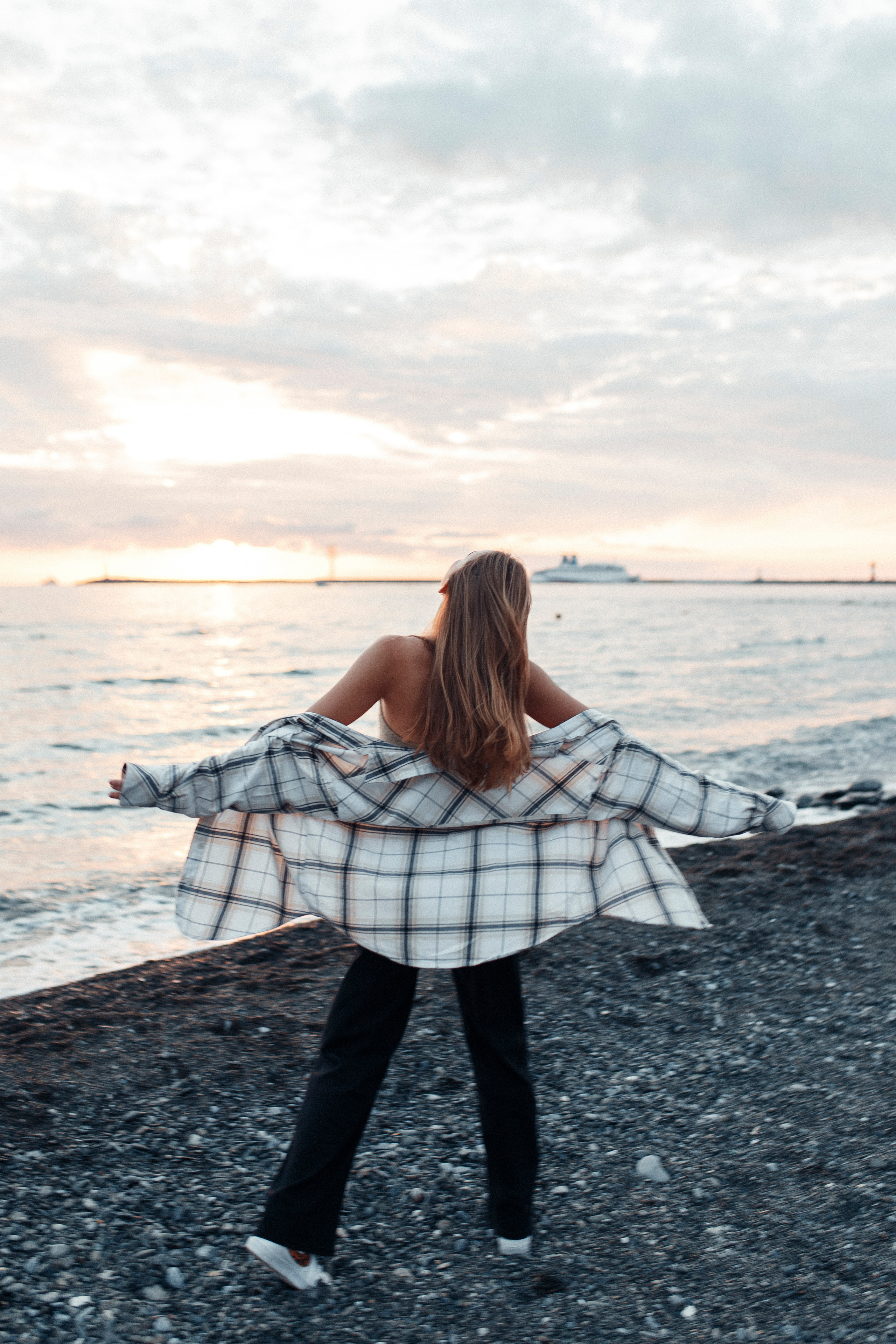 Закат на море. Семейный фотограф в Москве. Дарья Долгих