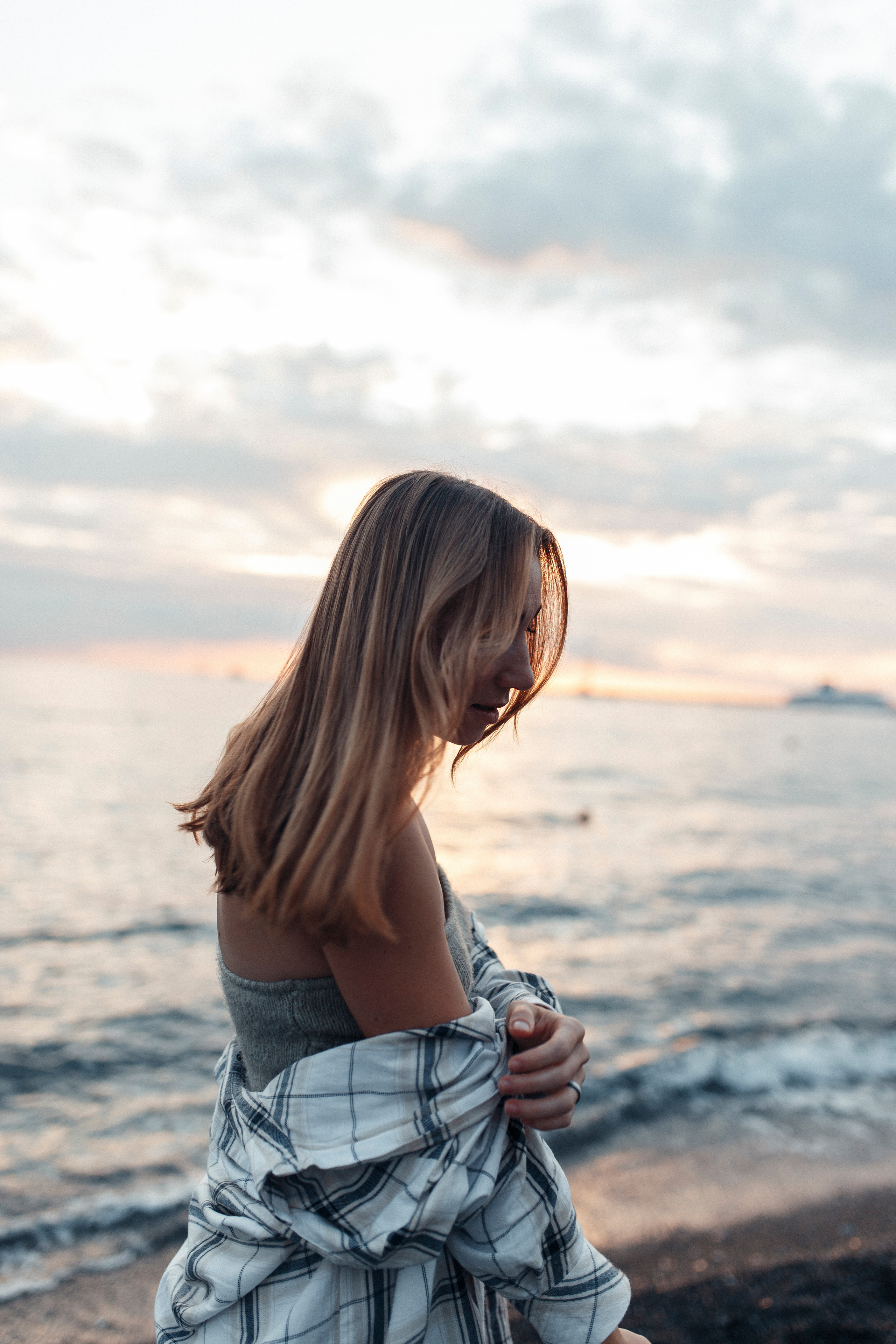 Закат на море. Семейный фотограф в Москве. Дарья Долгих