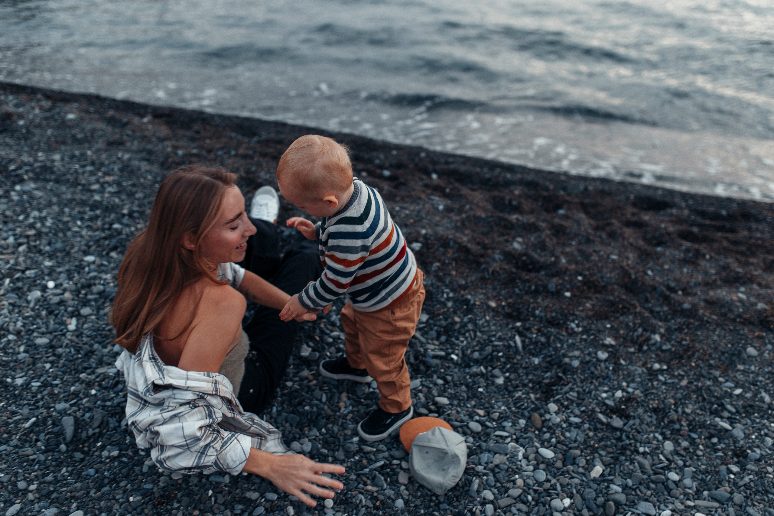 Закат на море. Семейный фотограф в Москве. Дарья Долгих
