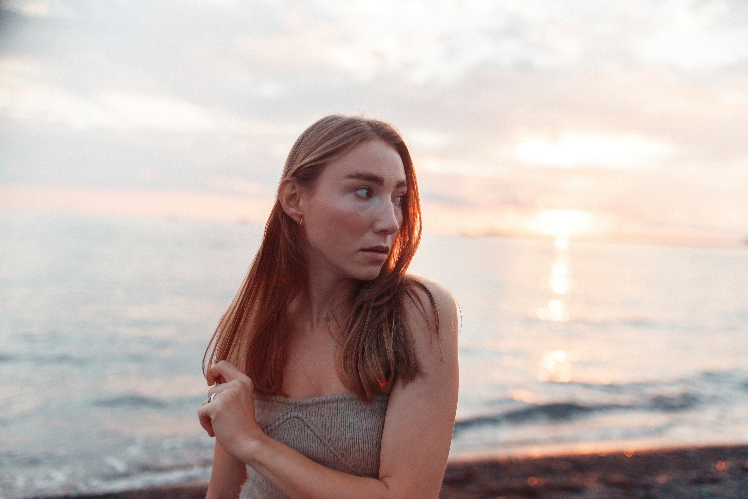 Закат на море. Семейный фотограф в Москве. Дарья Долгих