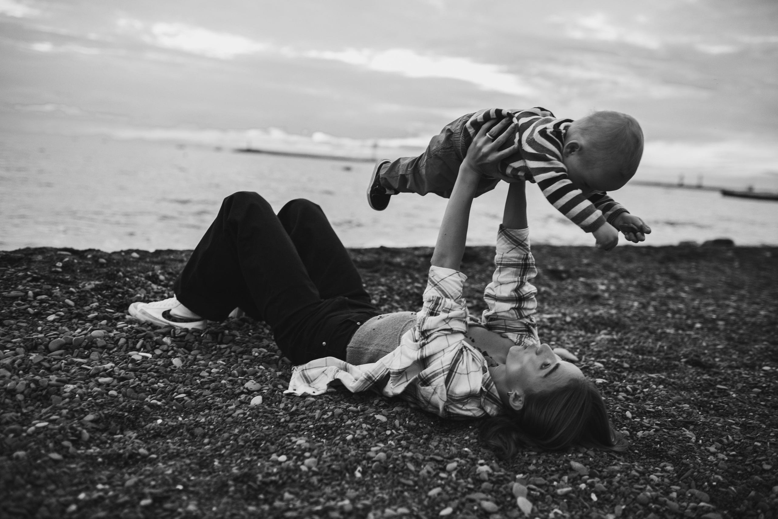 Закат на море. Семейный фотограф в Москве. Дарья Долгих