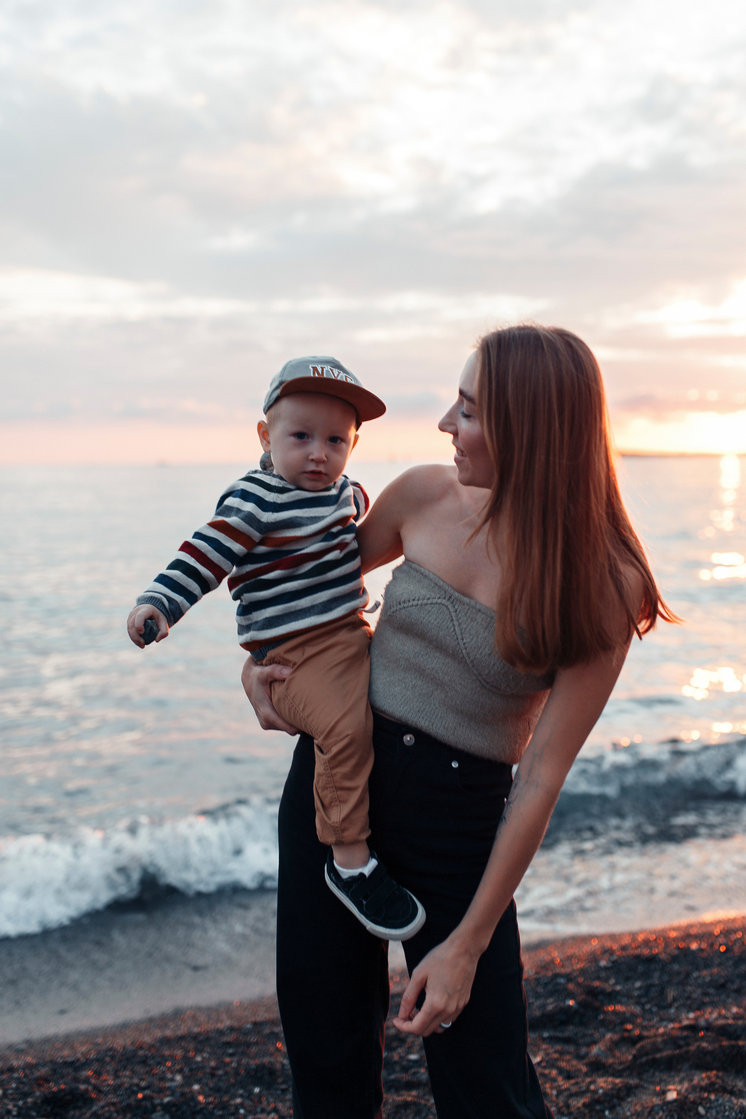 Закат на море. Семейный фотограф в Москве. Дарья Долгих