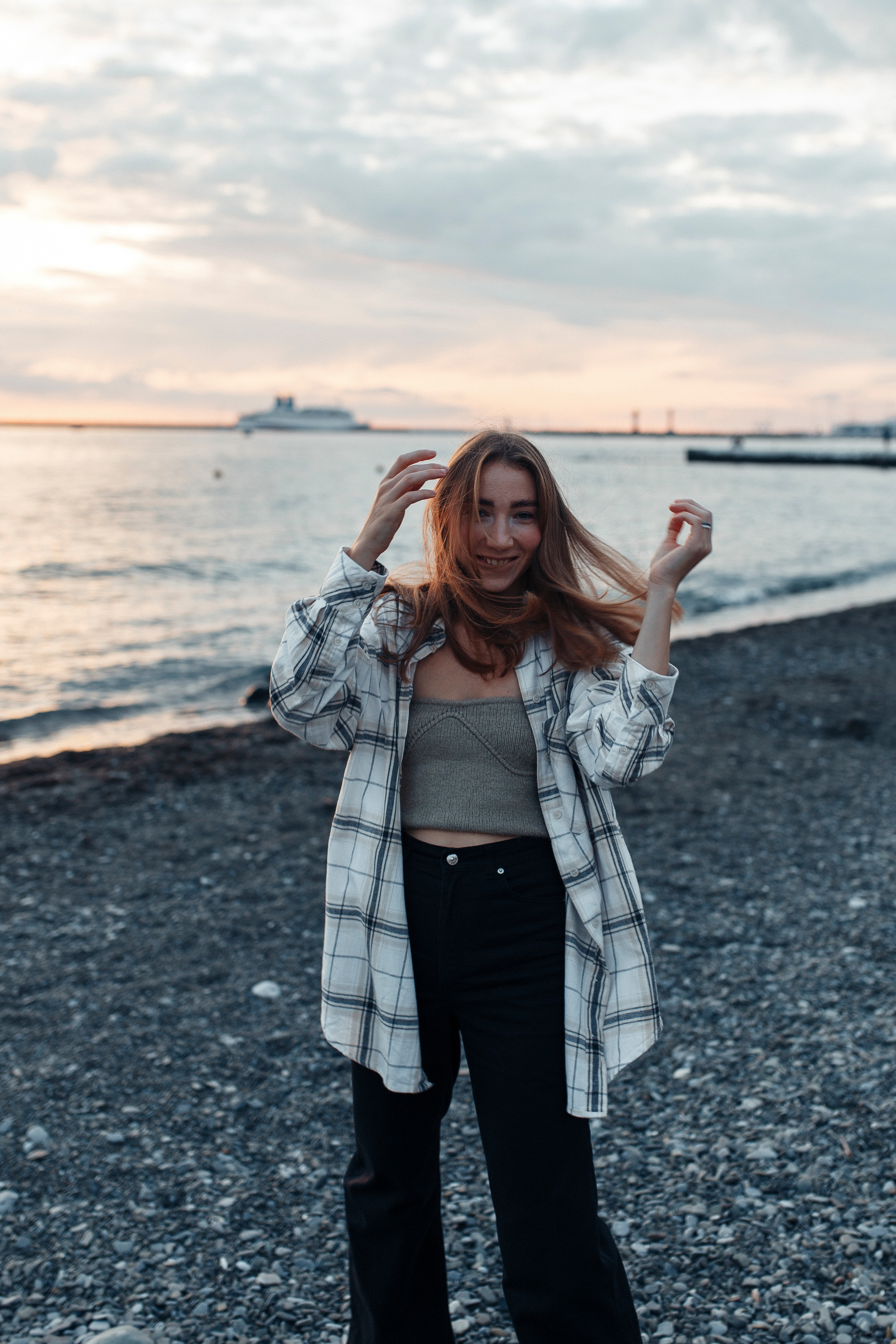 Закат на море. Семейный фотограф в Москве. Дарья Долгих