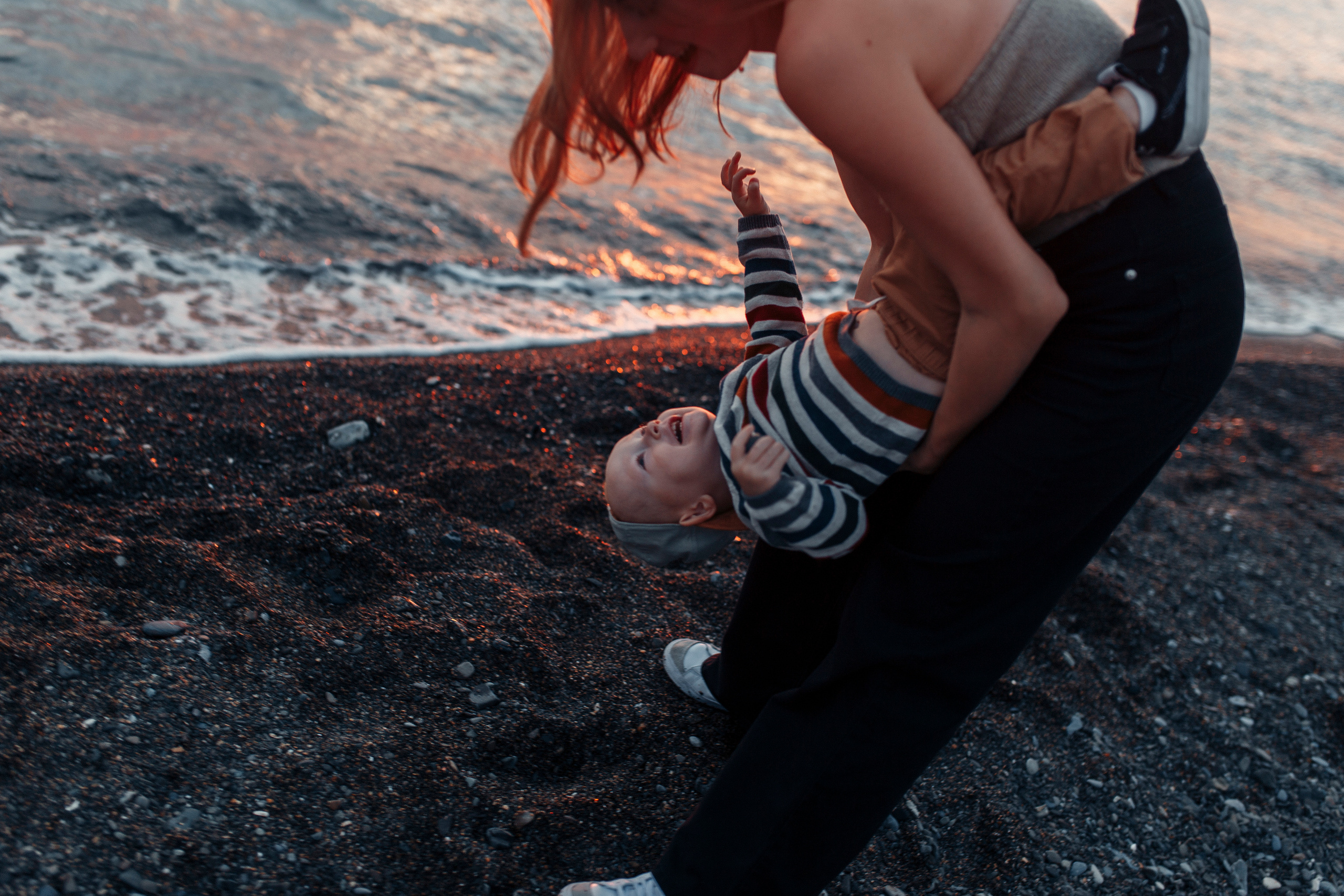 Закат на море. Семейный фотограф в Москве. Дарья Долгих