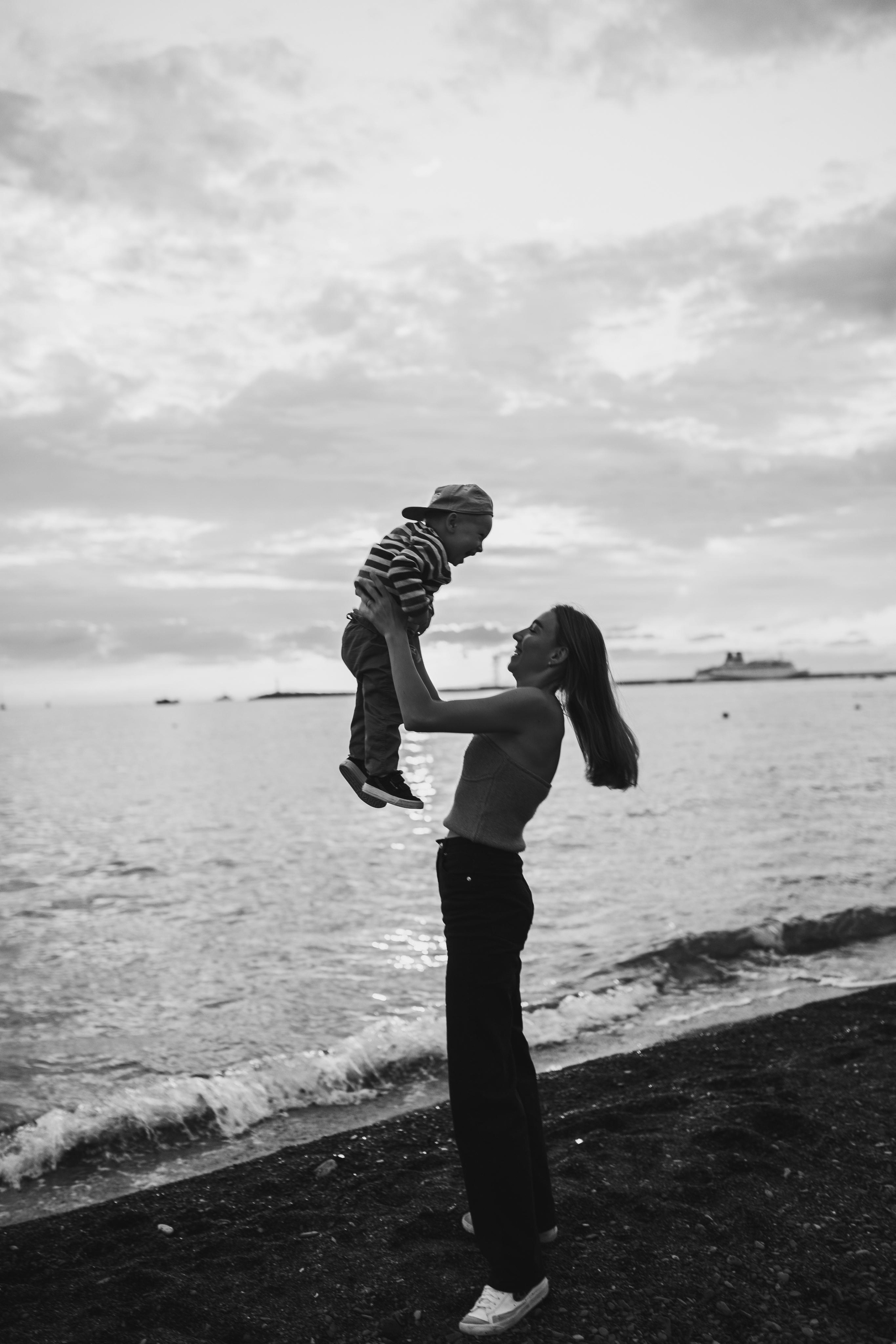 Закат на море. Семейный фотограф в Москве. Дарья Долгих