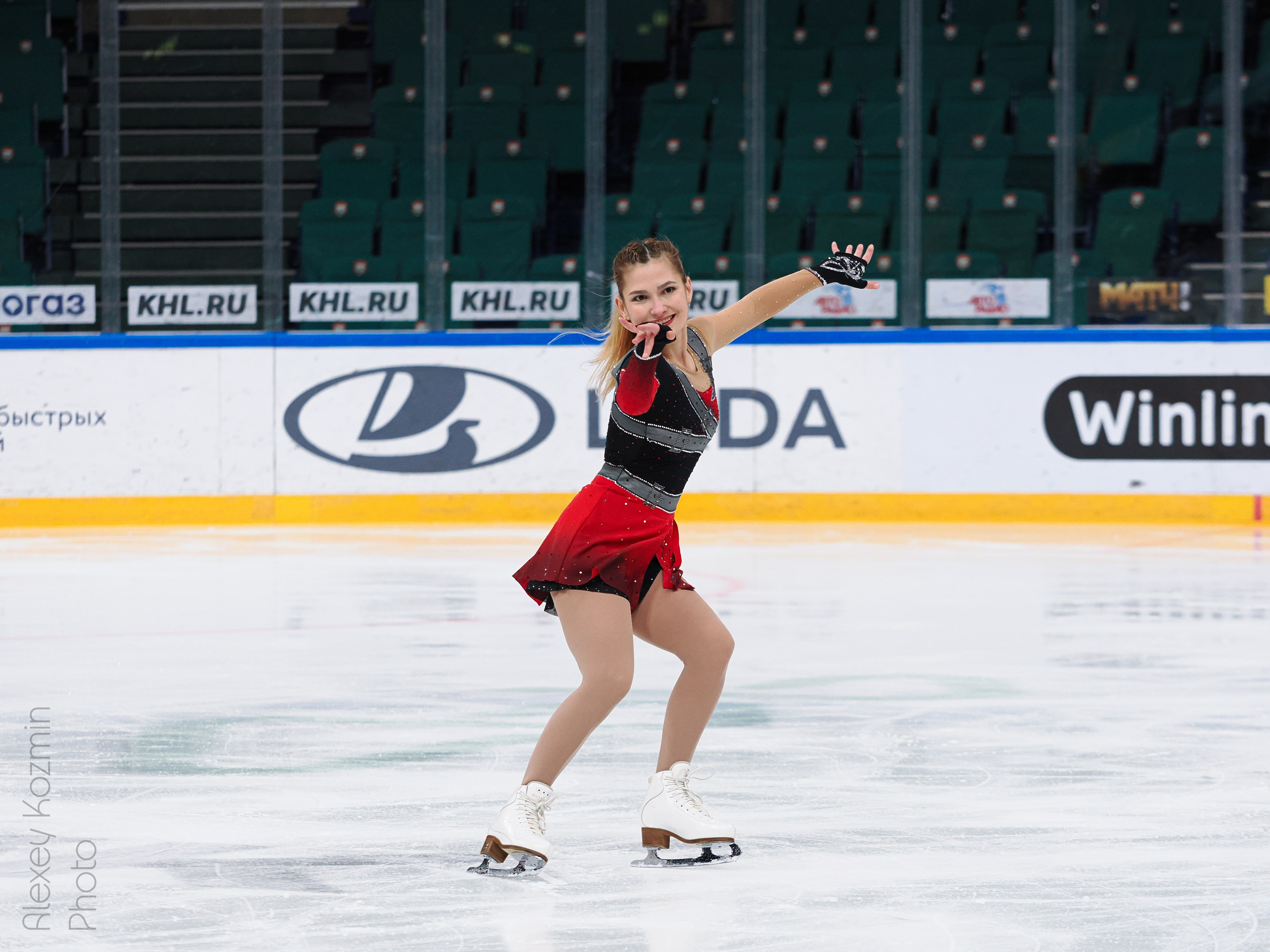Фигурное катание (Татнефть Арена, г. Казань). Репортажный фотограф Алексей Козьмин