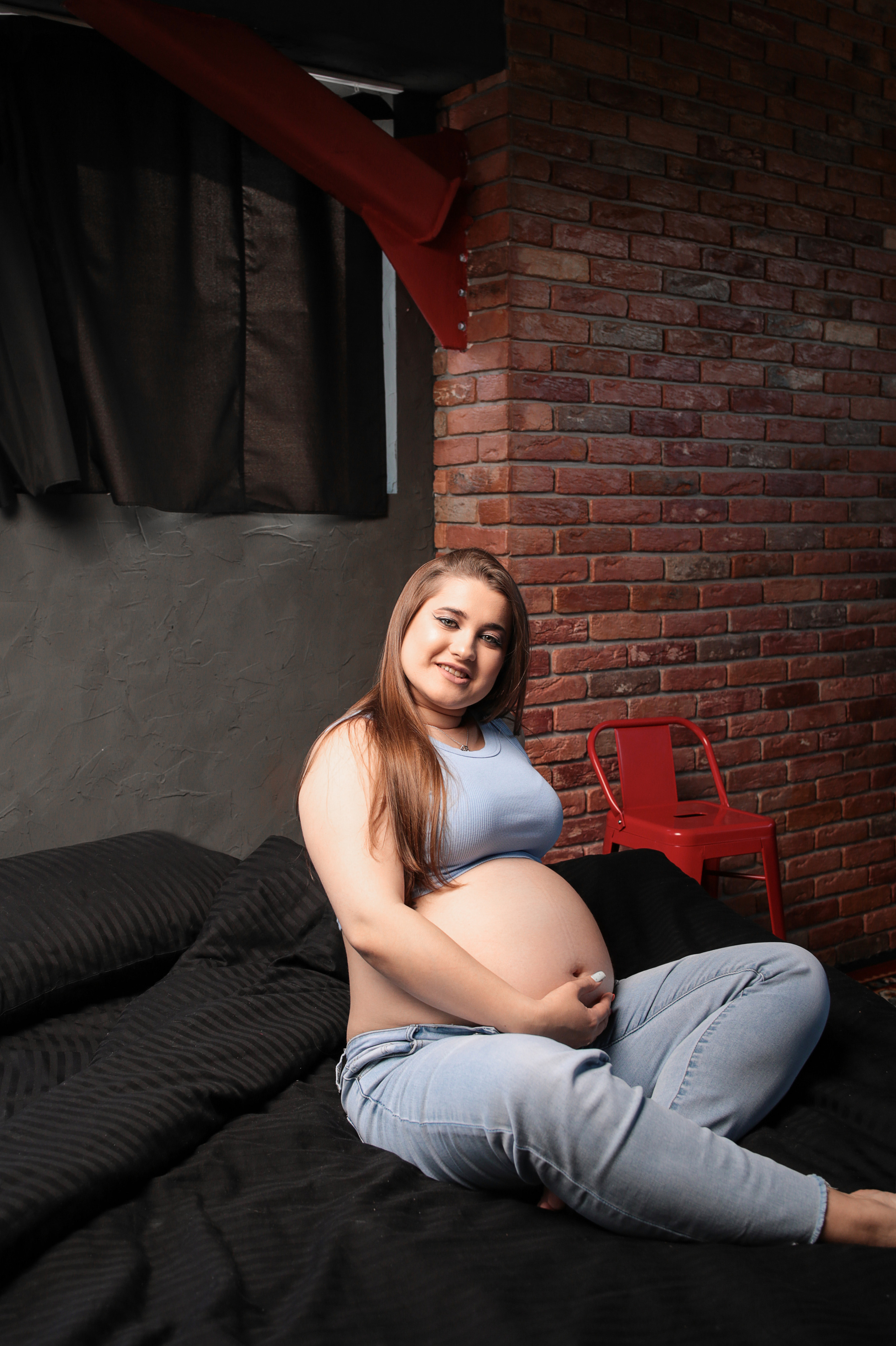 Стильная беременность. Семейный фотограф в городе Саратове — Анна