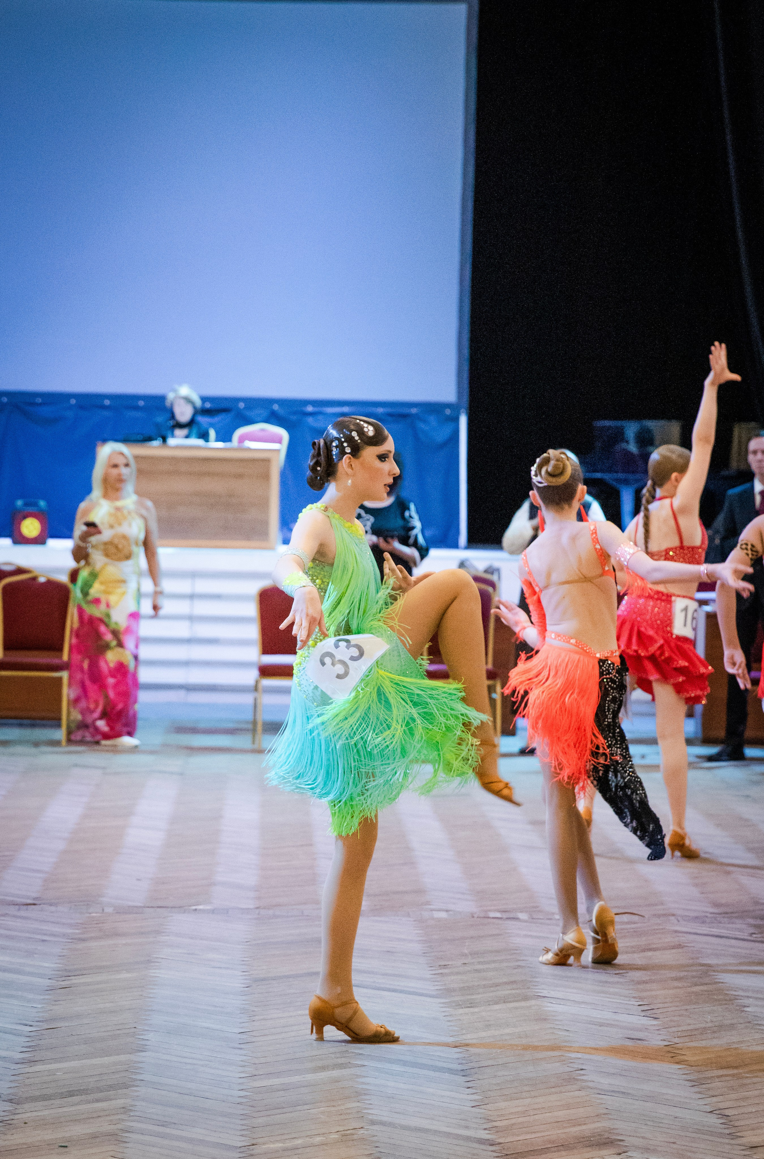 Бальные танцы, соревнования. Фотограф Анна Невская