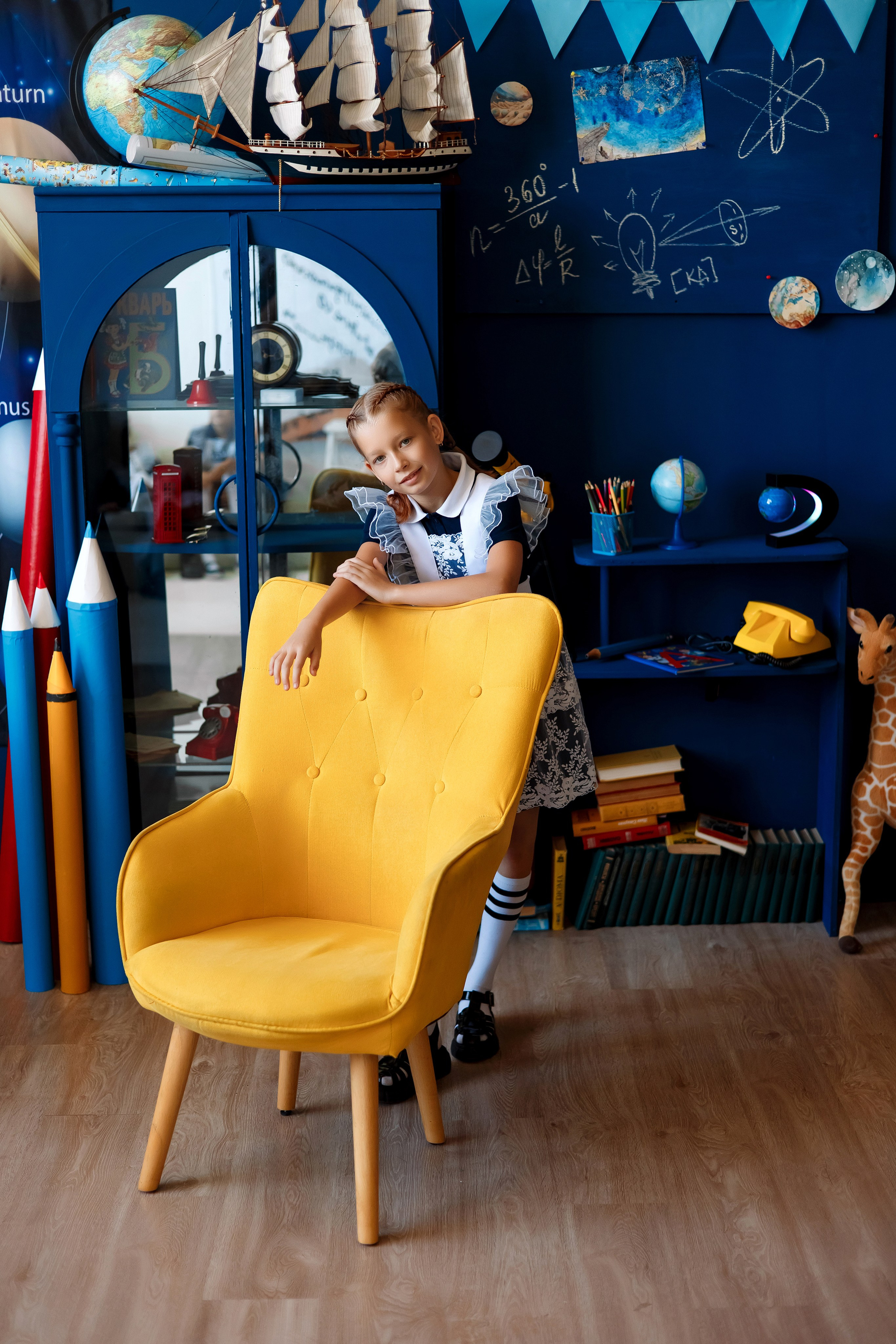 4 класс фотосессия в фотостудии. Фотограф Любовь Корниенко, Примоский край