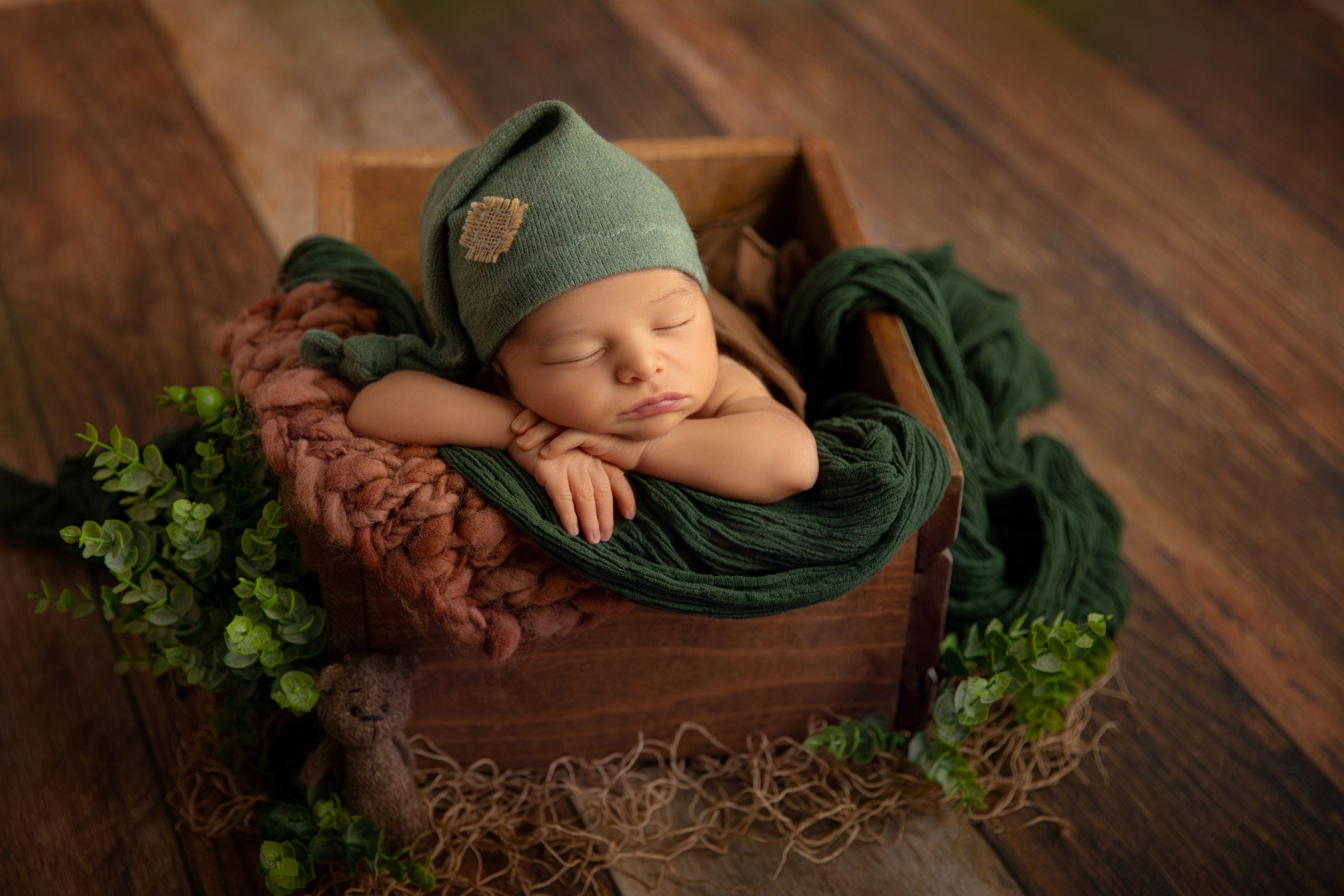 Forest green. Фотограф новорожденных, семейный фотограф в Санкт-Петербурге