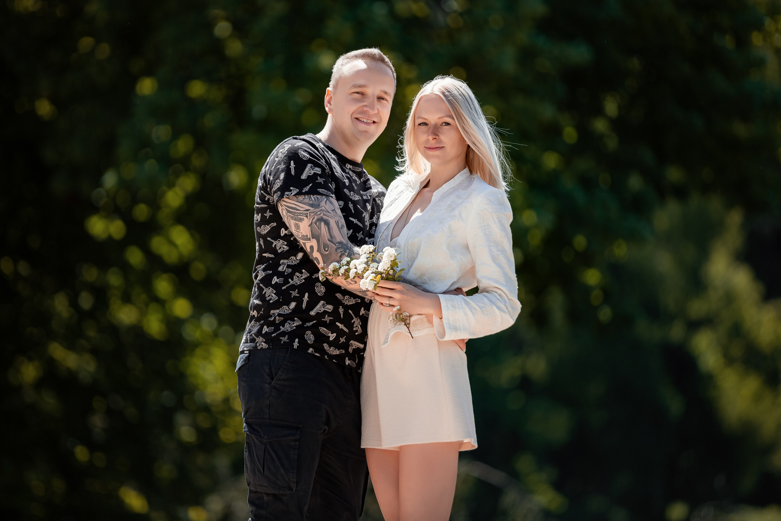 Настя и Дима. Love story. Семейный и детский фотограф Комина Елена, Власиха, Одинцово