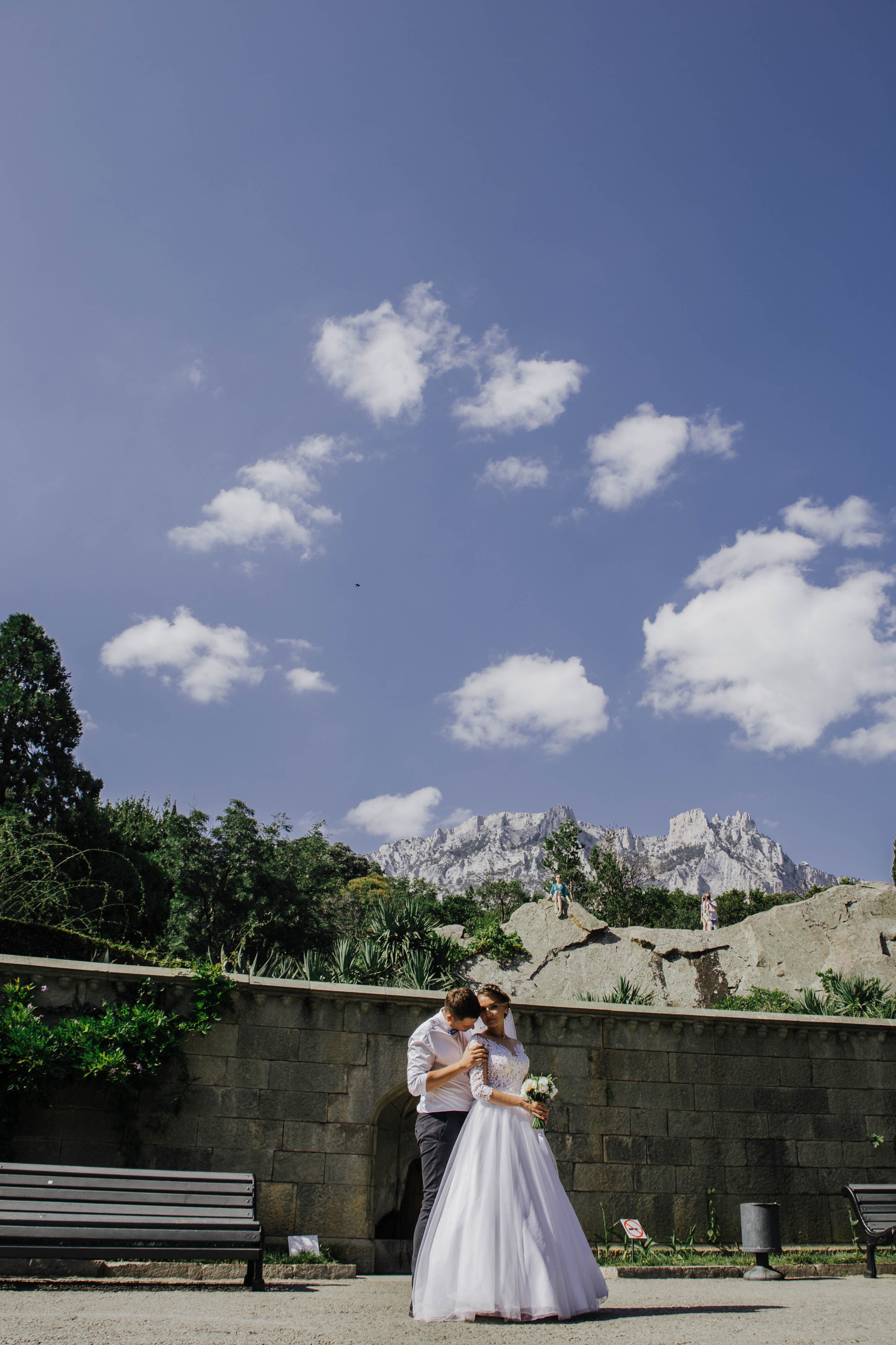 Татьяна & Артём. Свадебная фотосессия Воронцовский дворец и мыс Фиолент. Свадебный и контент фотограф в Севастополе и Крыму Марина Данилова