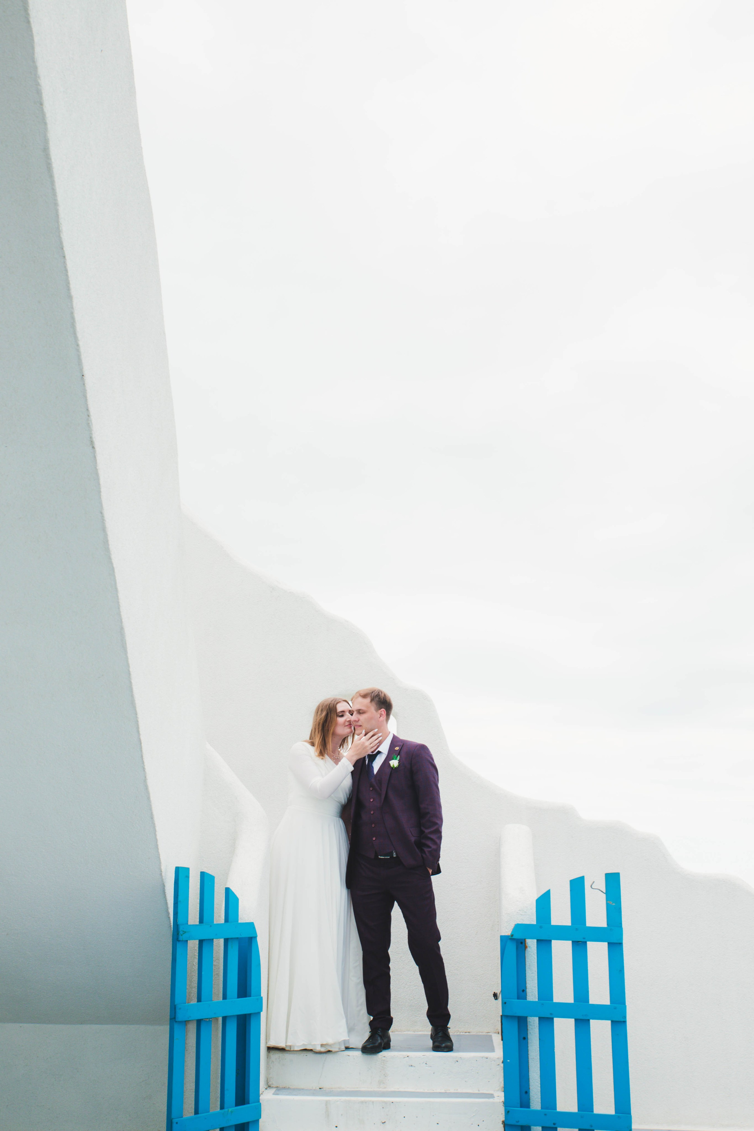 Ксения & Иван. Свадебная съемка в Санторини и Херсонесе. Свадебный и контент фотограф в Севастополе и Крыму Марина Данилова