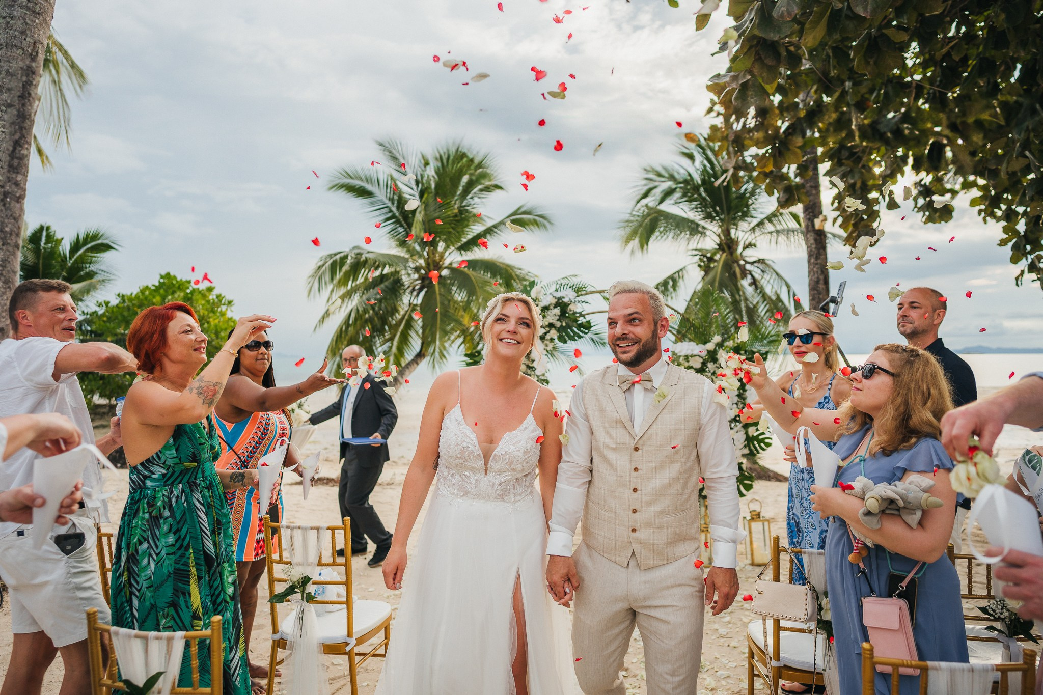 Tanja and Jean Pierre 17.04.2025. Mariage à Koh Samui, en Thaïlande. Whatsapp: +66 94 3 650 301