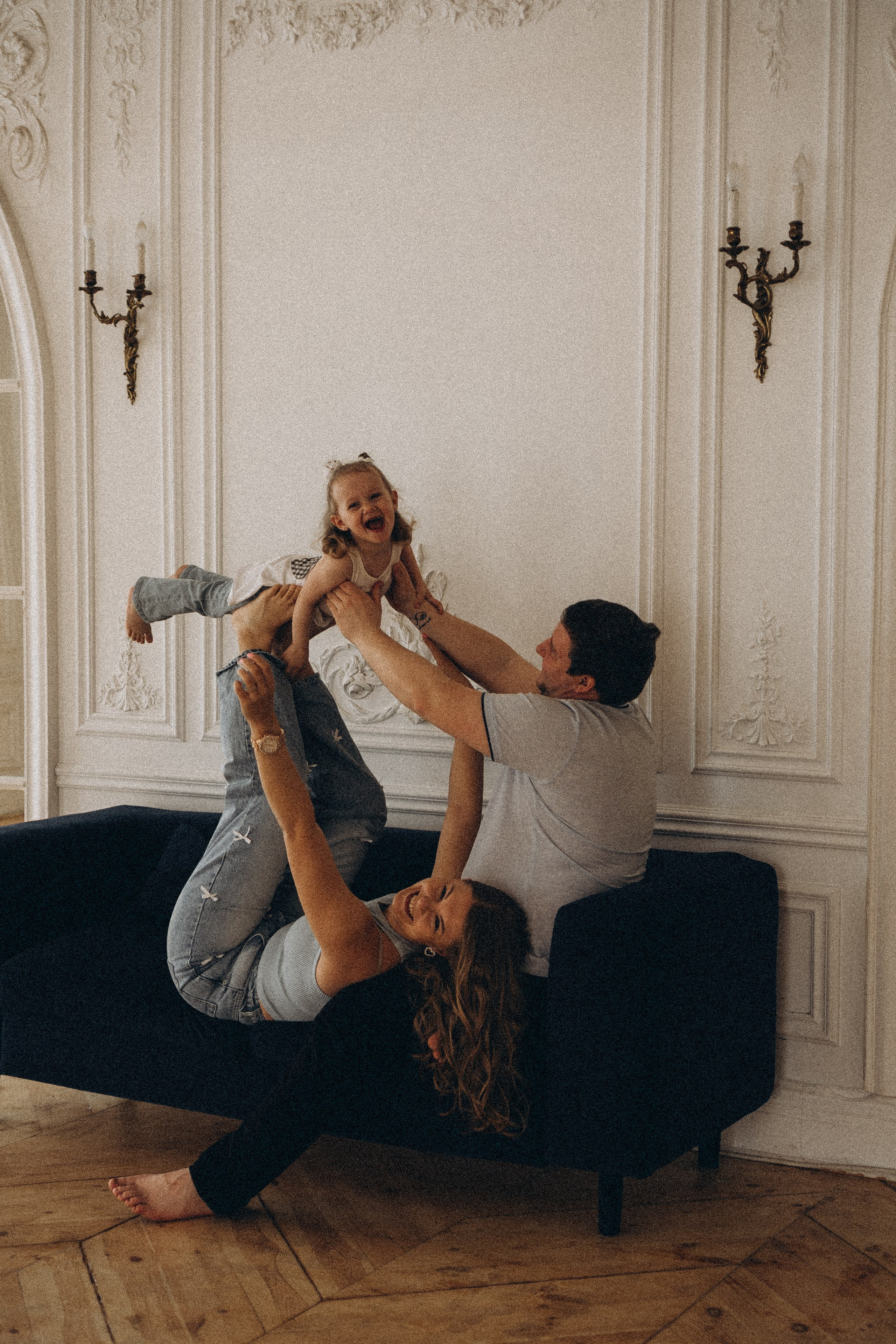 Семейная история в студии. Профессиональный фотограф, Санкт-Петербург — Виктория Богомолова