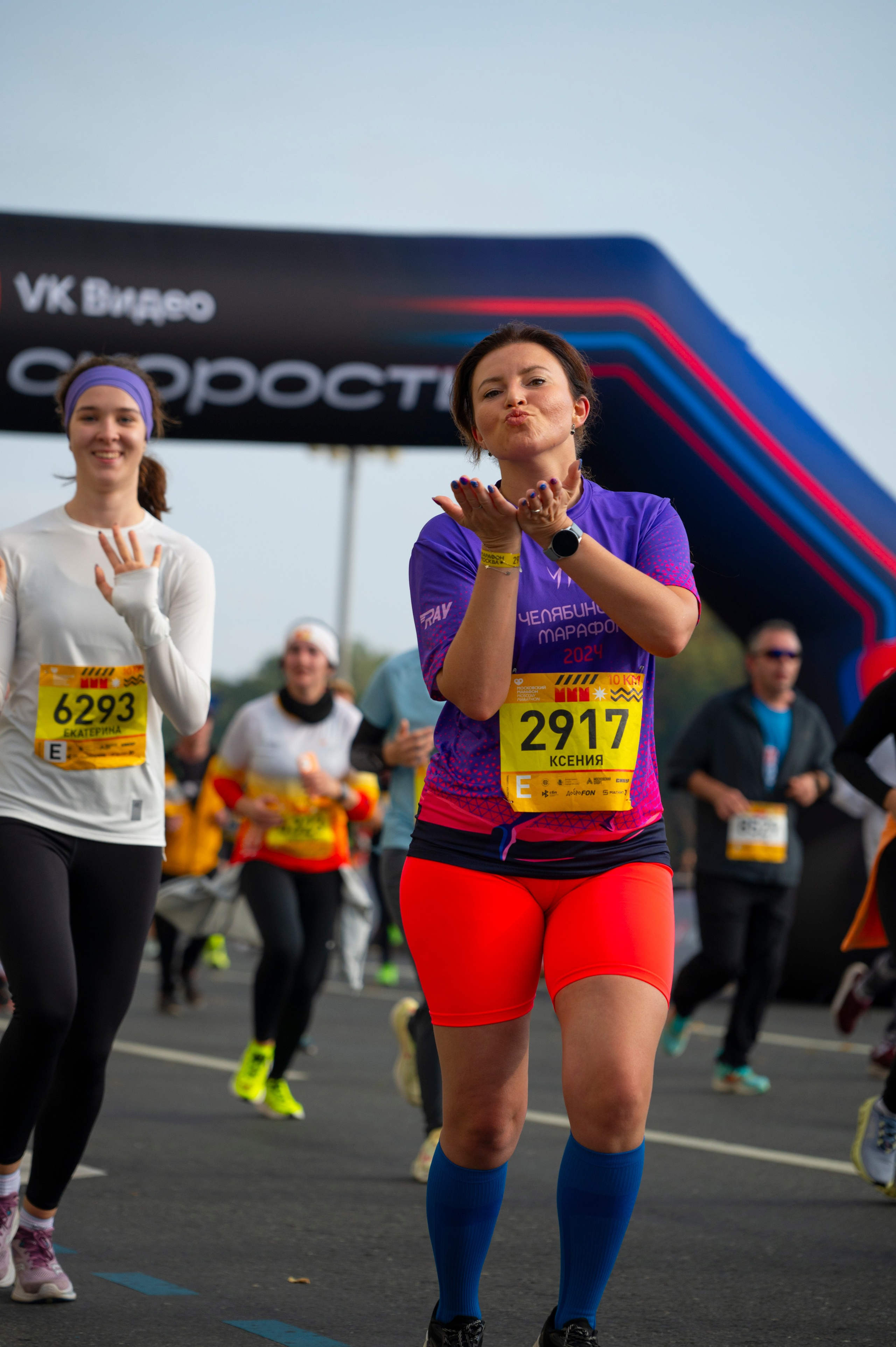 Спортивные мероприятия: Московский марафон 2024. Фотограф Михаил Волков