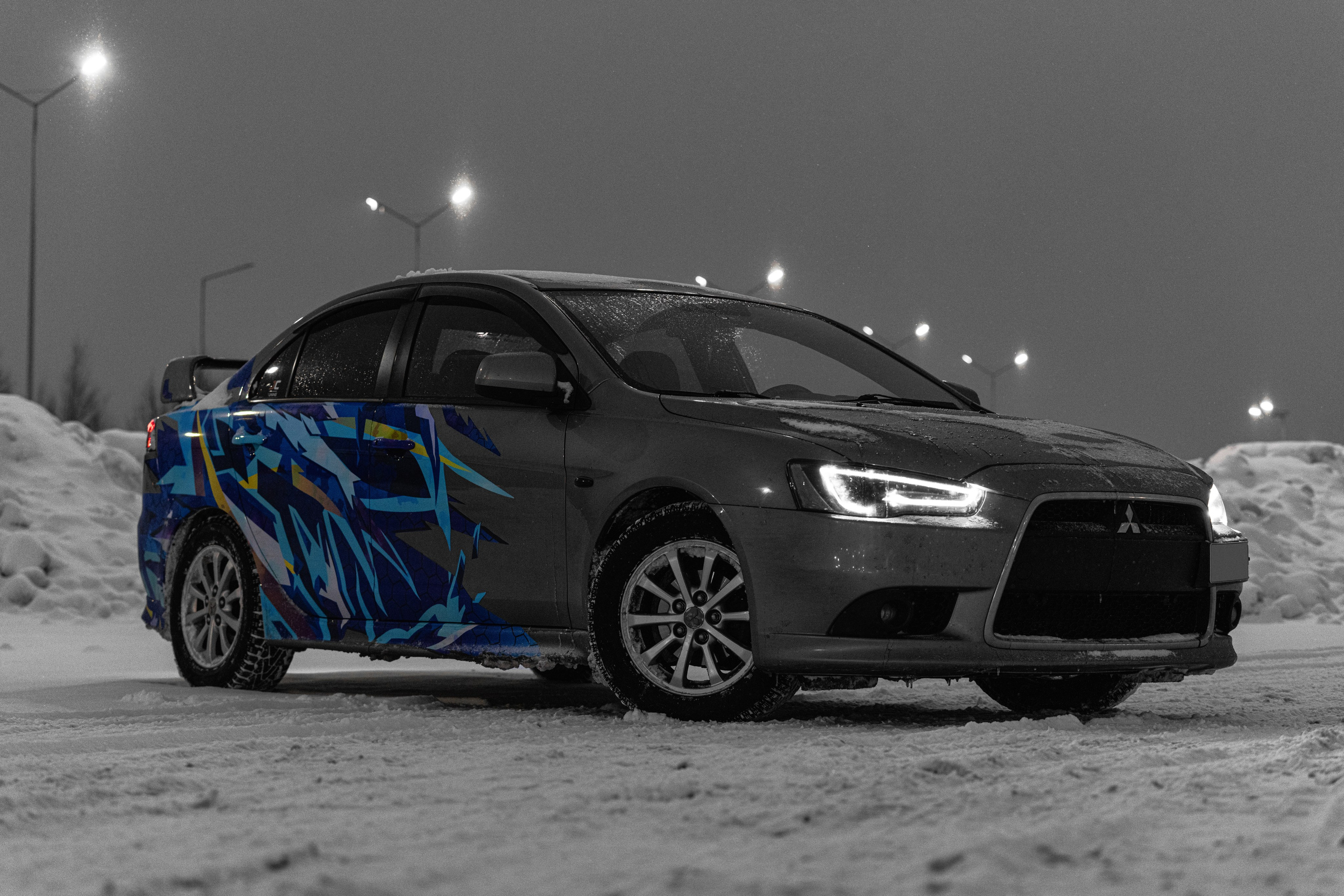 Mitsubishi Lancer X. Антон Незримый | Фотограф в Санкт-Петербурге