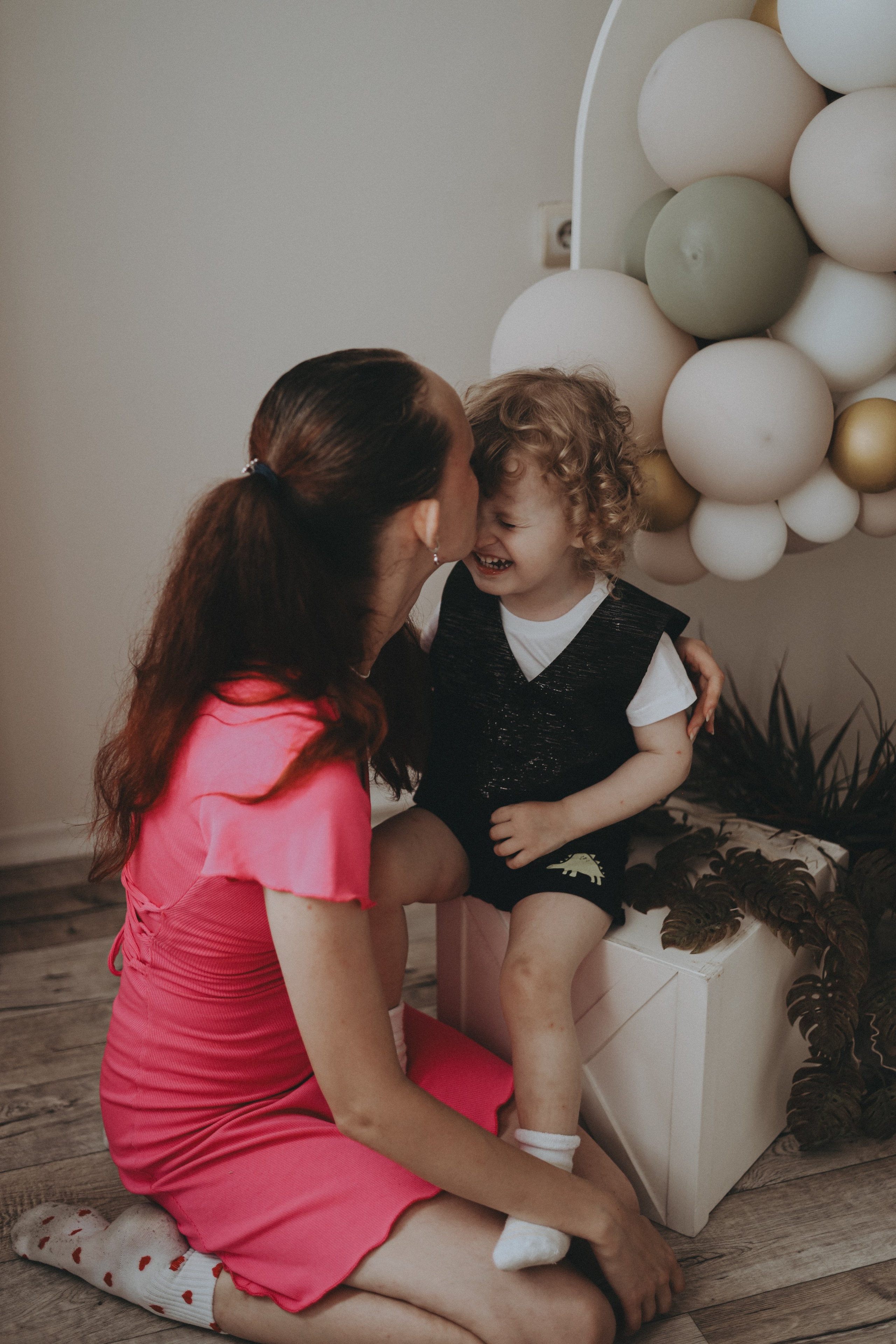 Женя и его семья. Фотограф Мария Лаенко