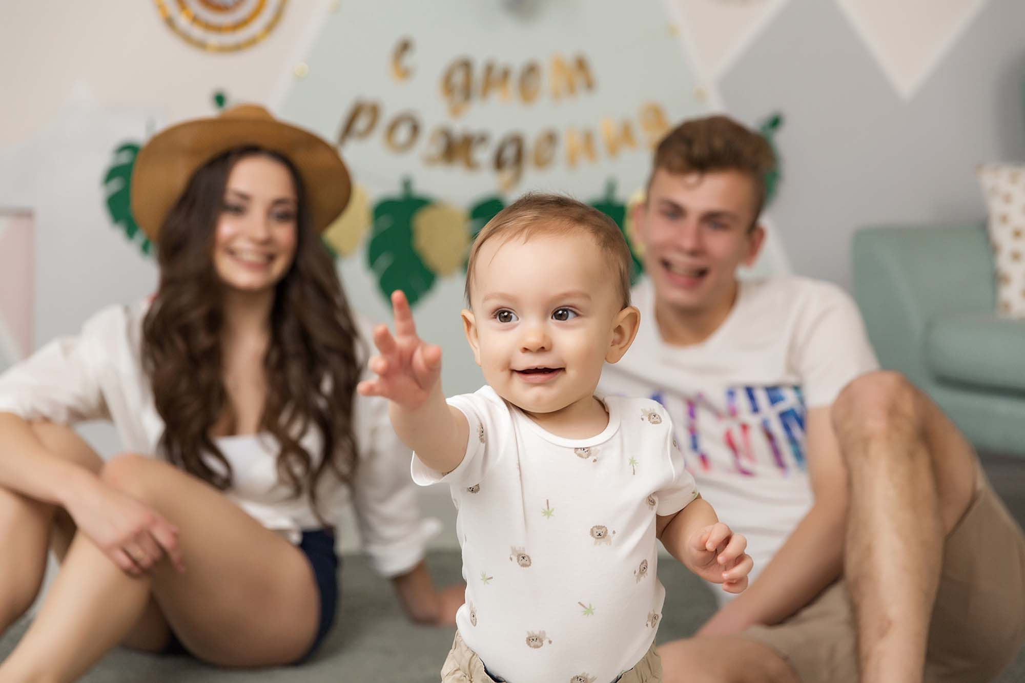 День рождения в студии. Репортажный фотограф Ольга Кочетова в Москве