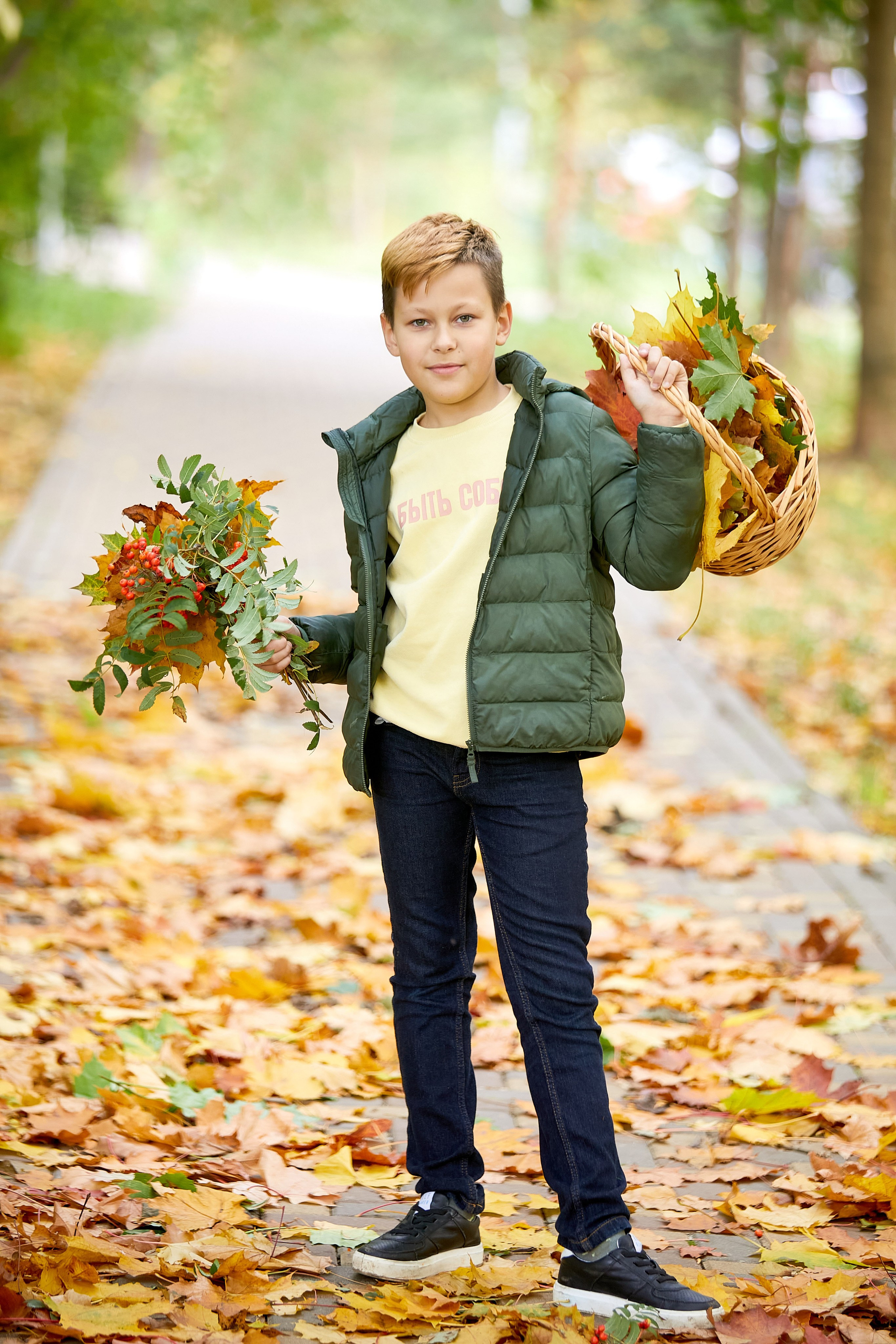 Семейный портрет (осень). Фотограф Михаил Коган — Москва 89267284460