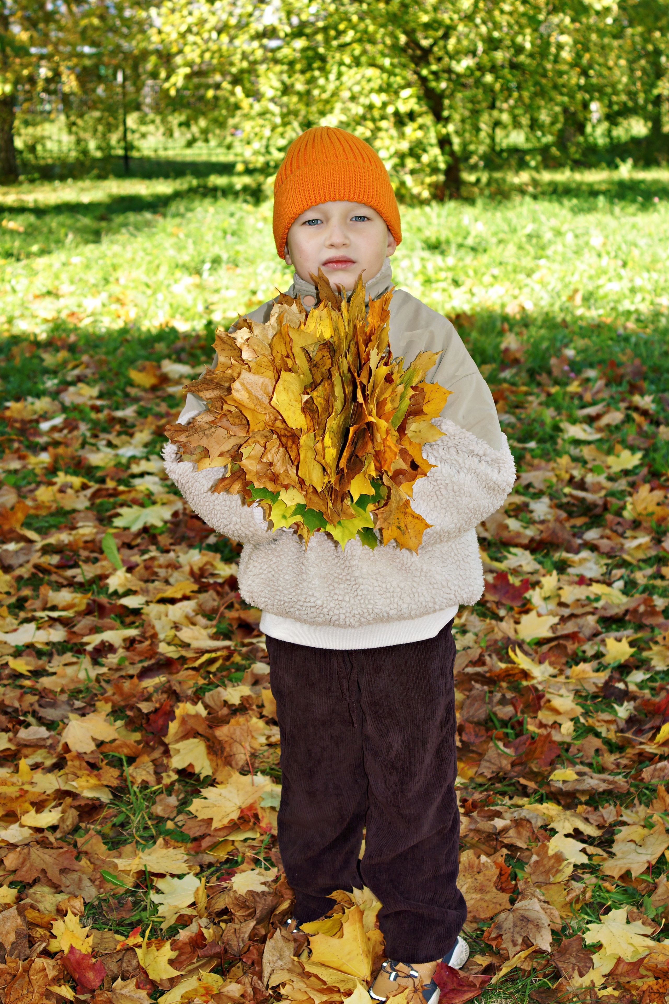 Осенняя фотосессия в детском саду г. Йошкар-Ола