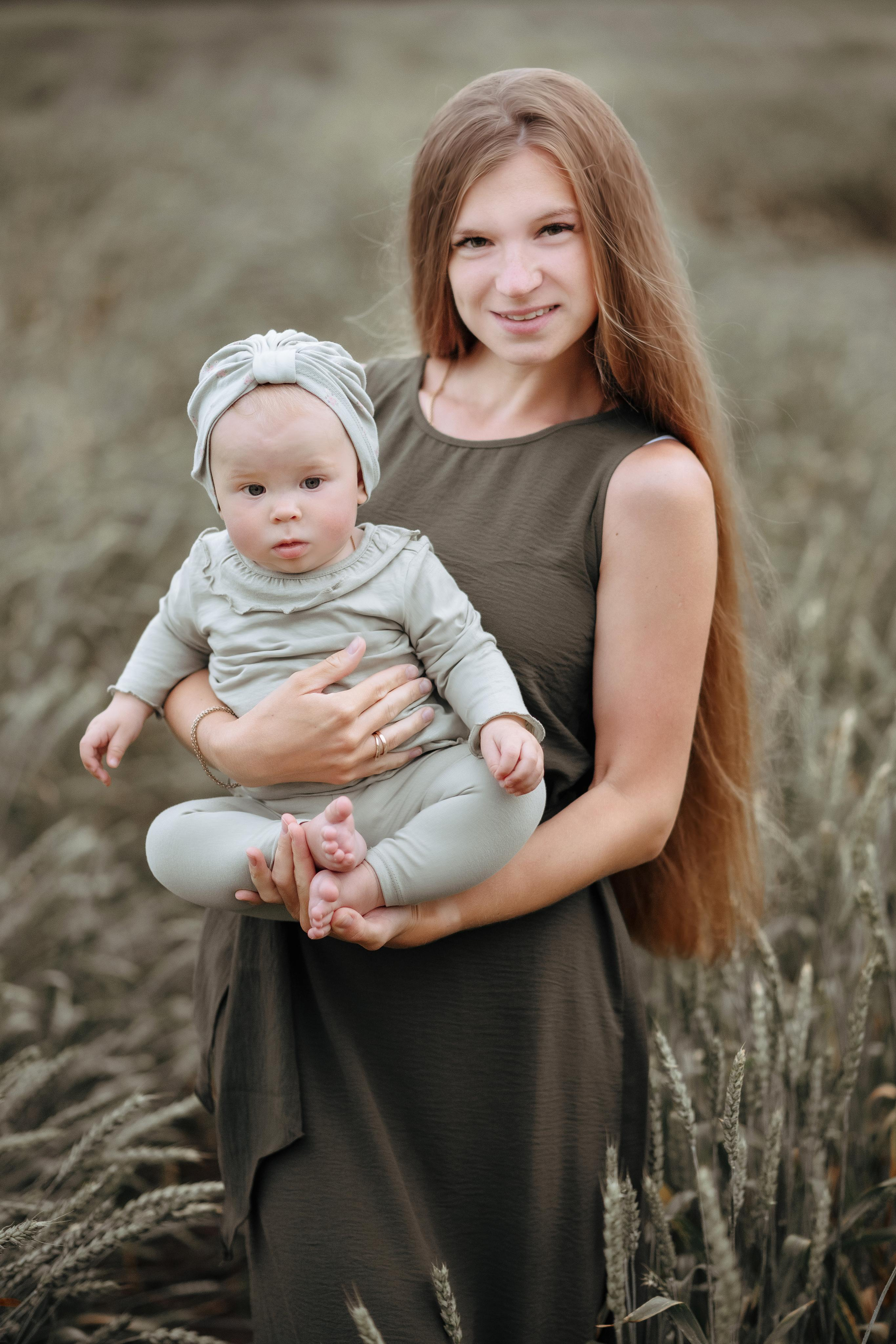 Ирина и малышка Лиза. Свадебный, семейный и детский фотограф в Москве и области