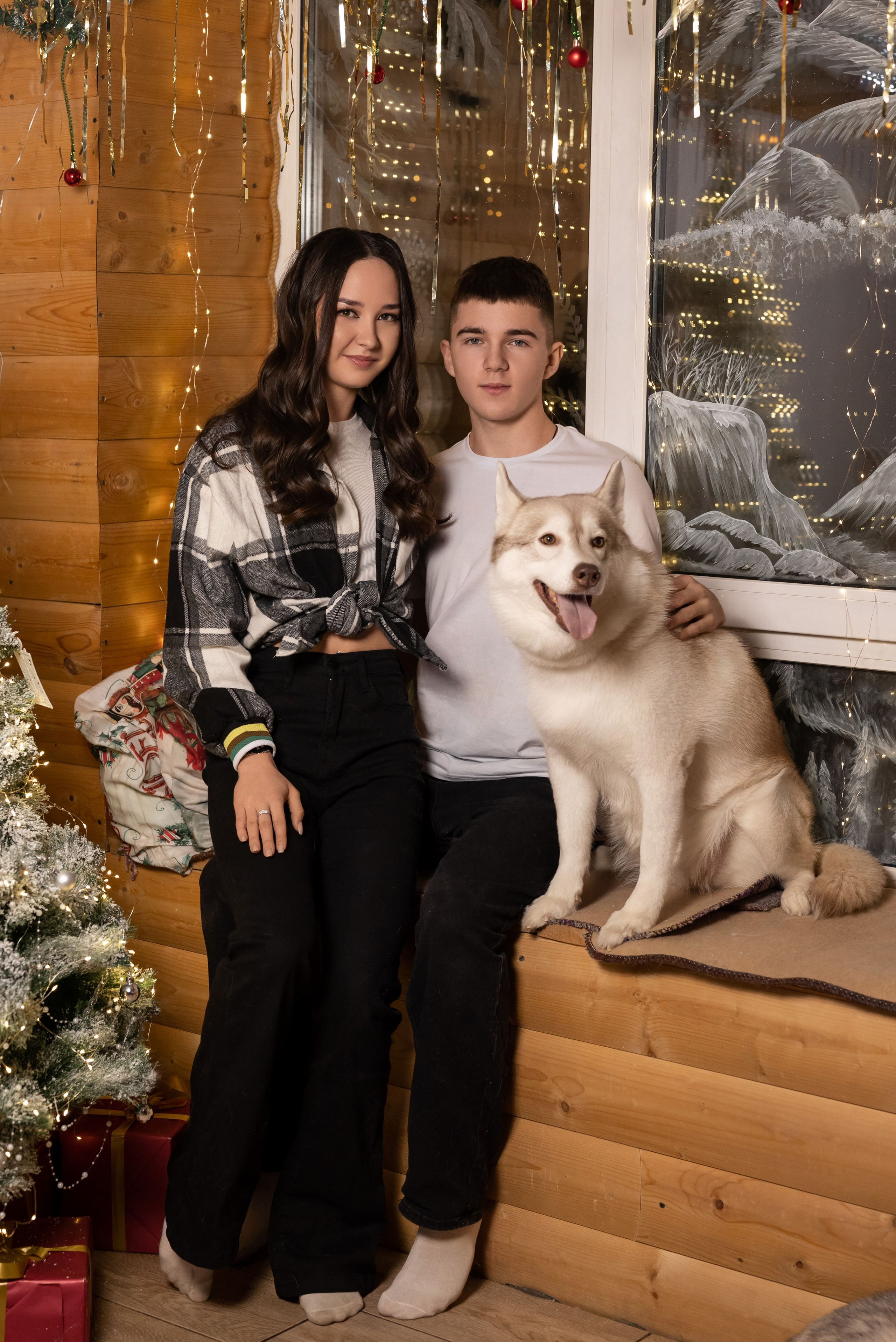 Фотопроект с хаски в частном доме. Фотограф в городе Салават